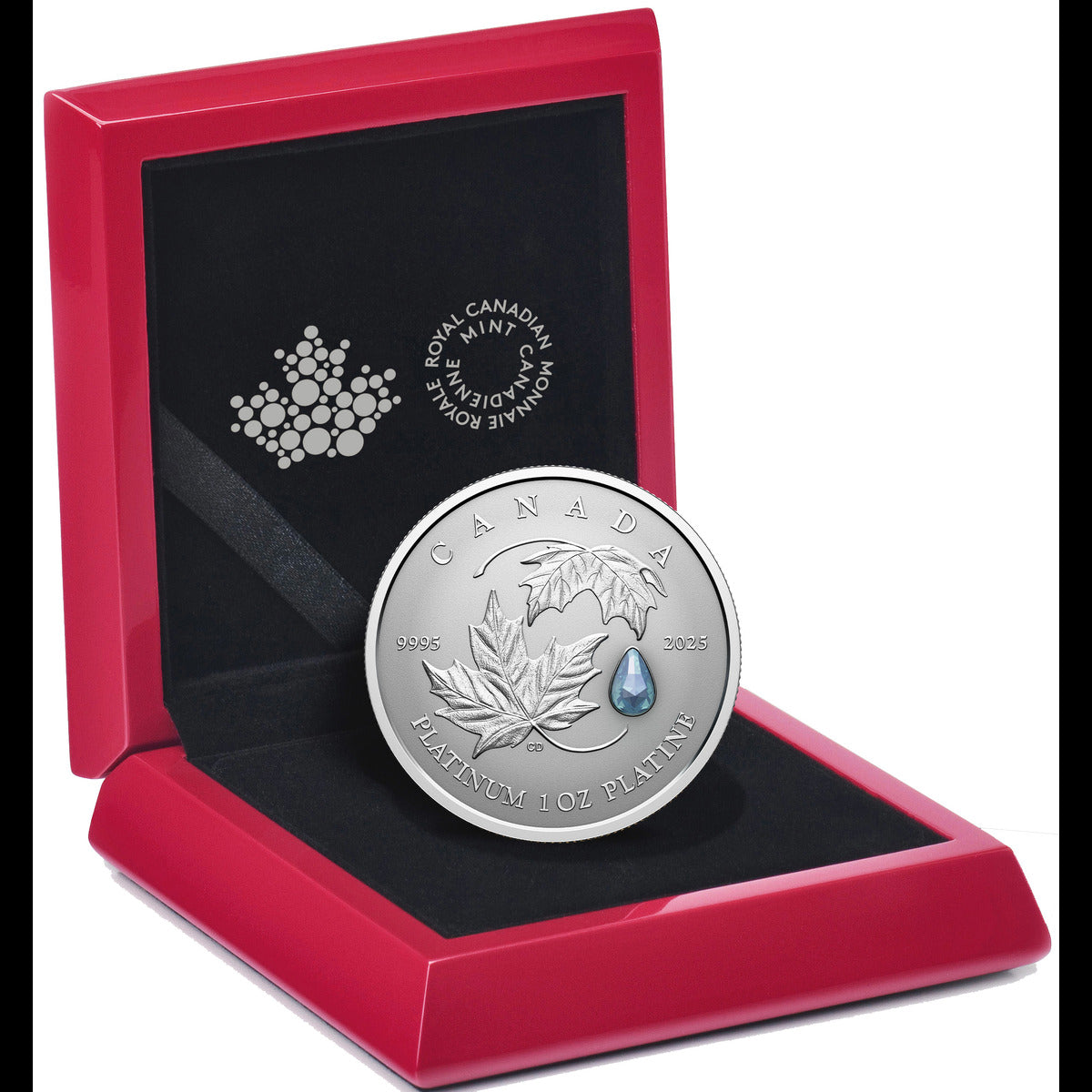 2025 $300 Maple Leaf Forever - Pure Platinum Coin