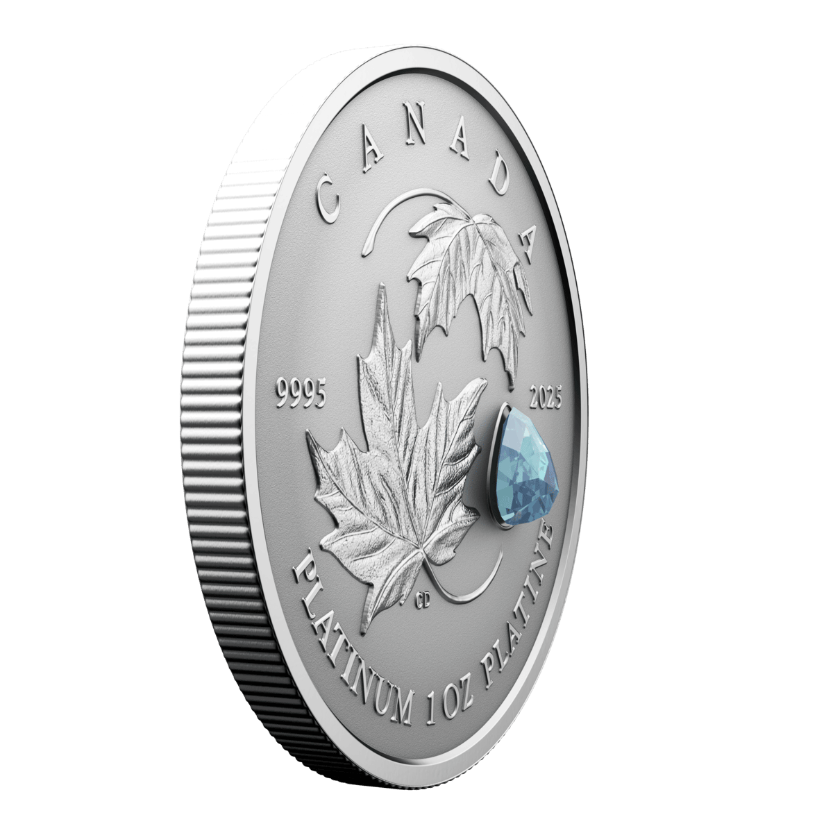 2025 $300 Maple Leaf Forever - Pure Platinum Coin
