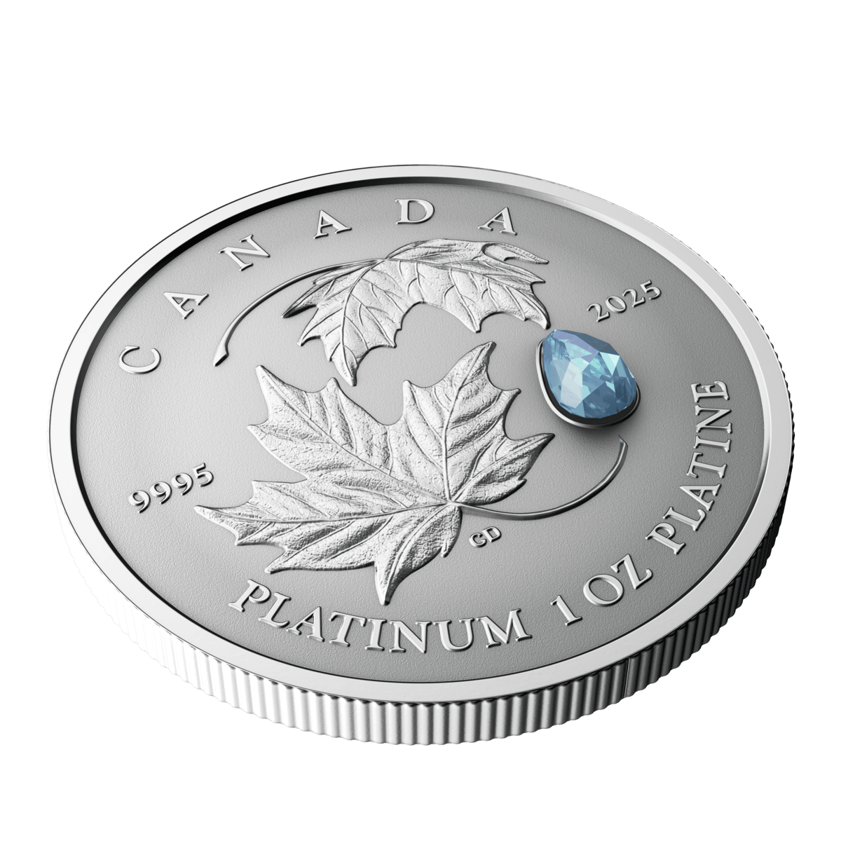 2025 $300 Maple Leaf Forever - Pure Platinum Coin