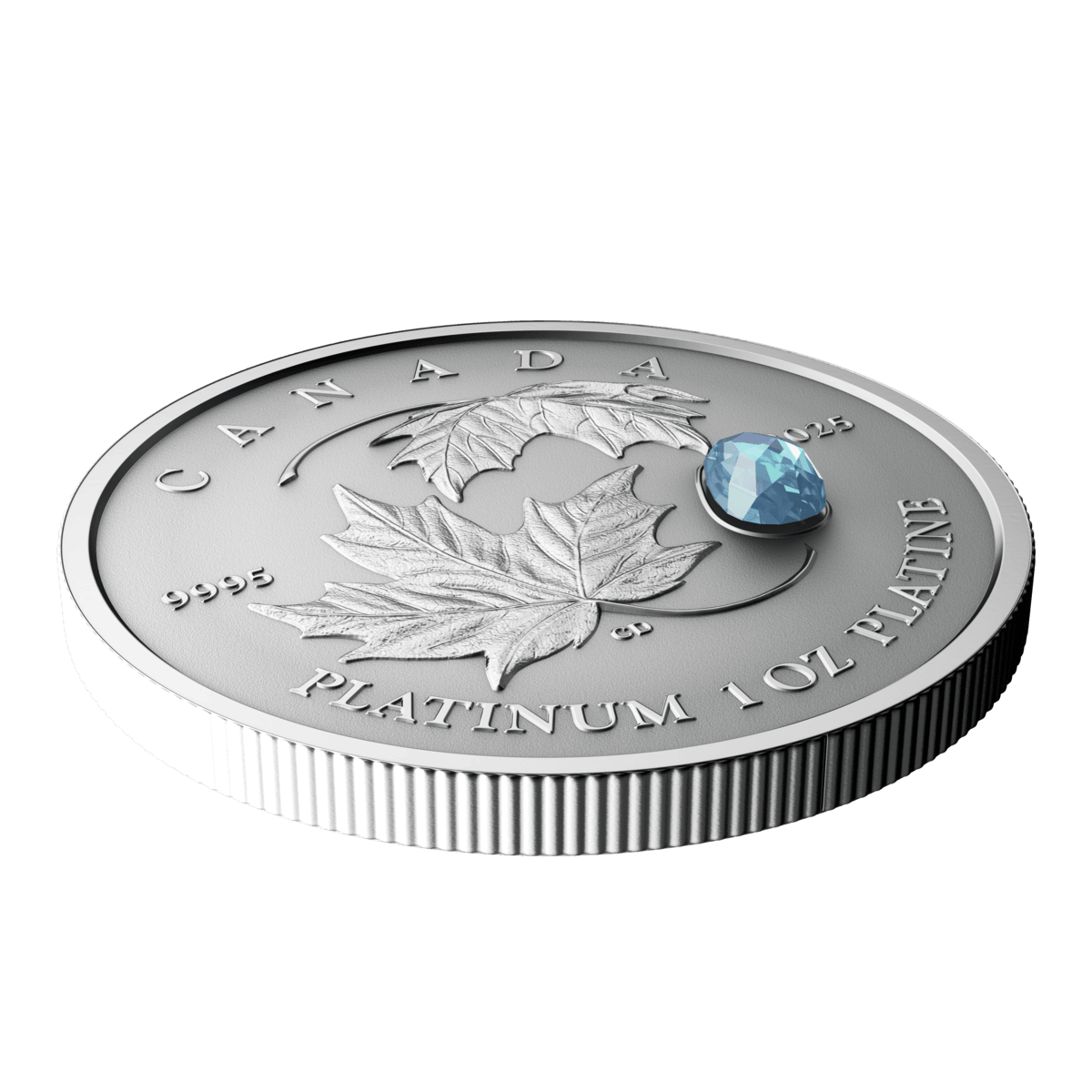 2025 $300 Maple Leaf Forever - Pure Platinum Coin