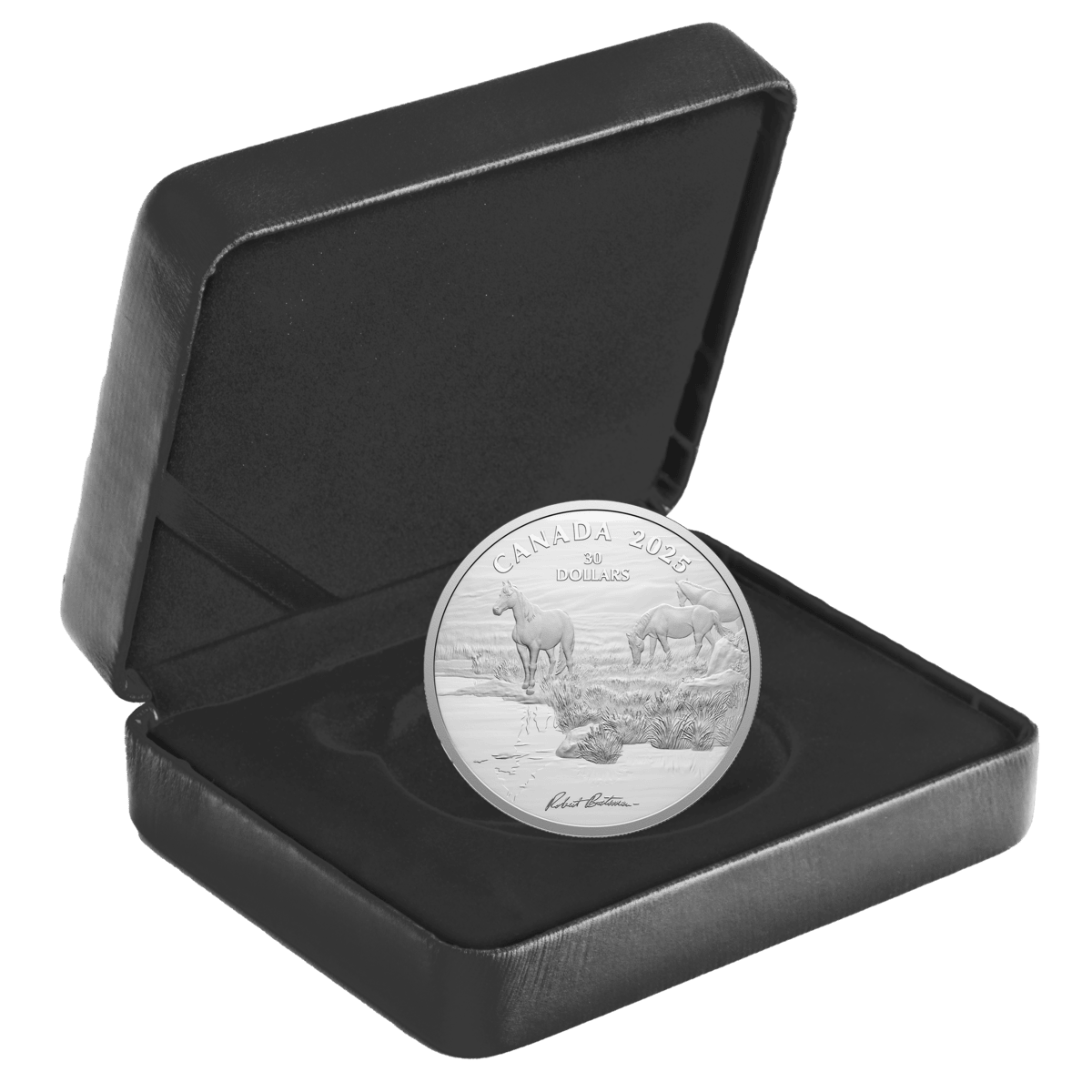 2025 $30 Mustang Country: By Robert Bateman - Pure Silver Coin