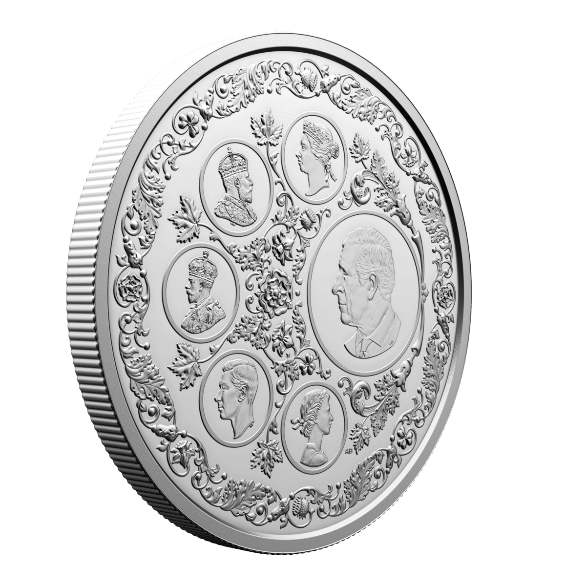 2025 $50 Legacy of the Crown - Pure Silver Coin