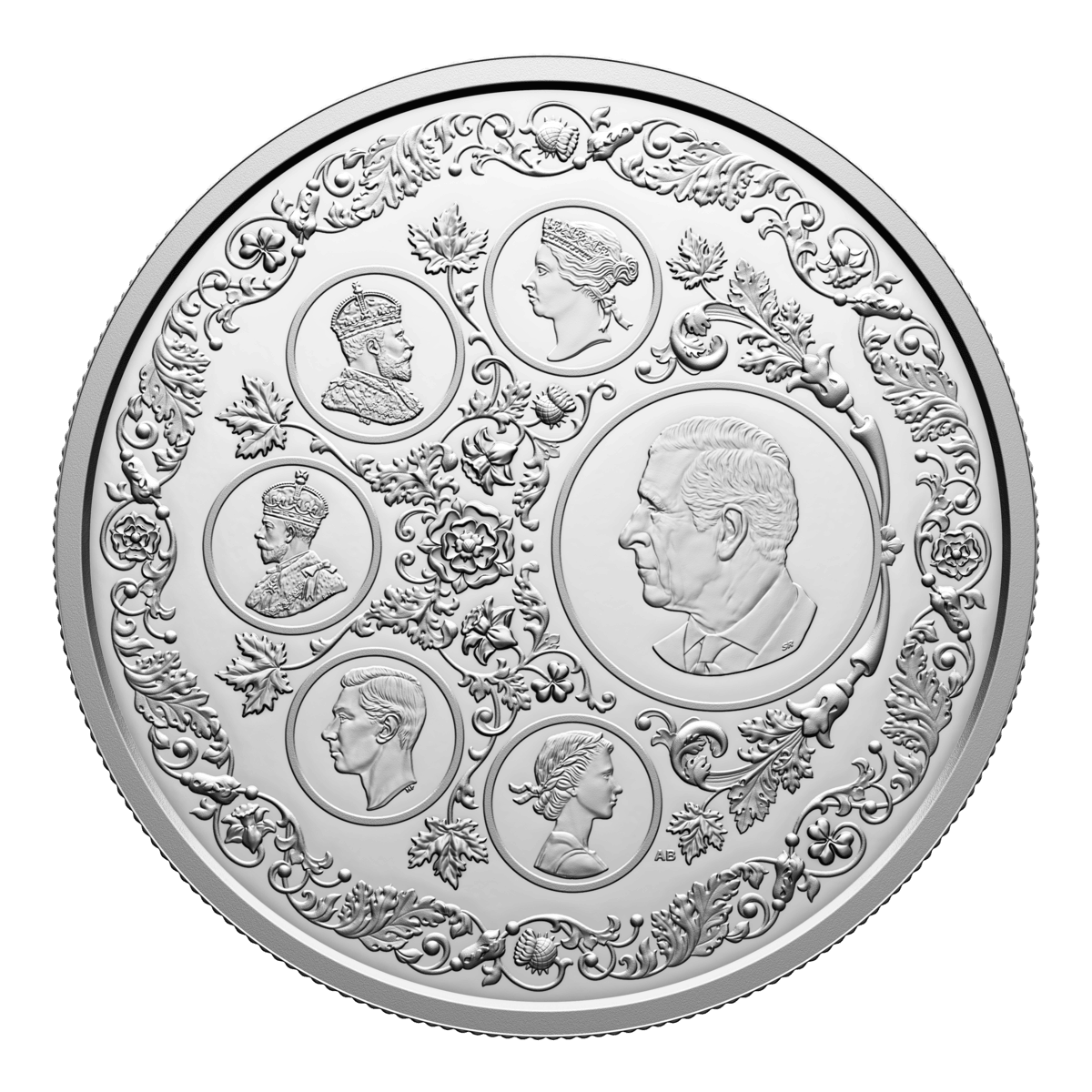 2025 $50 Legacy of the Crown - Pure Silver Coin