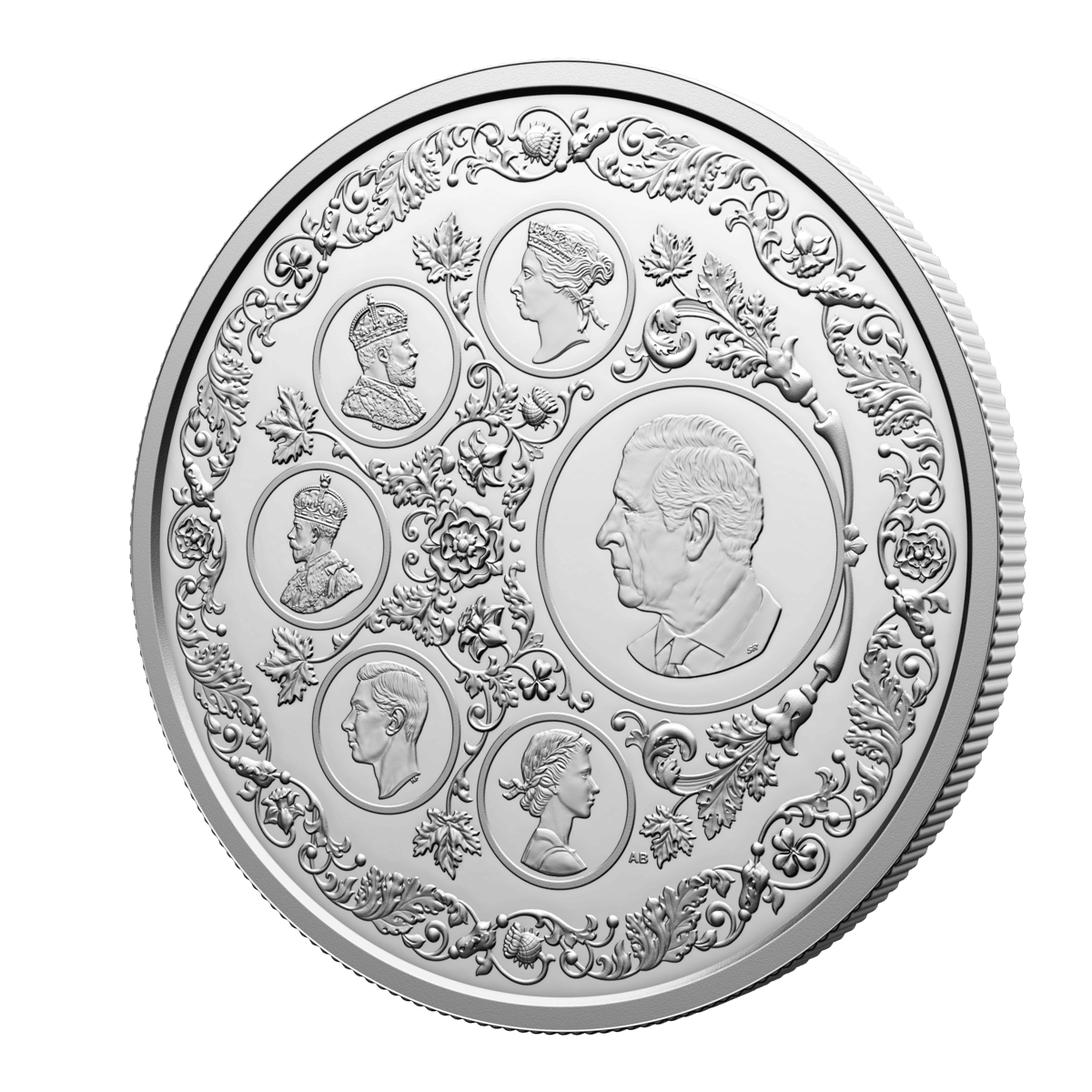 2025 $50 Legacy of the Crown - Pure Silver Coin