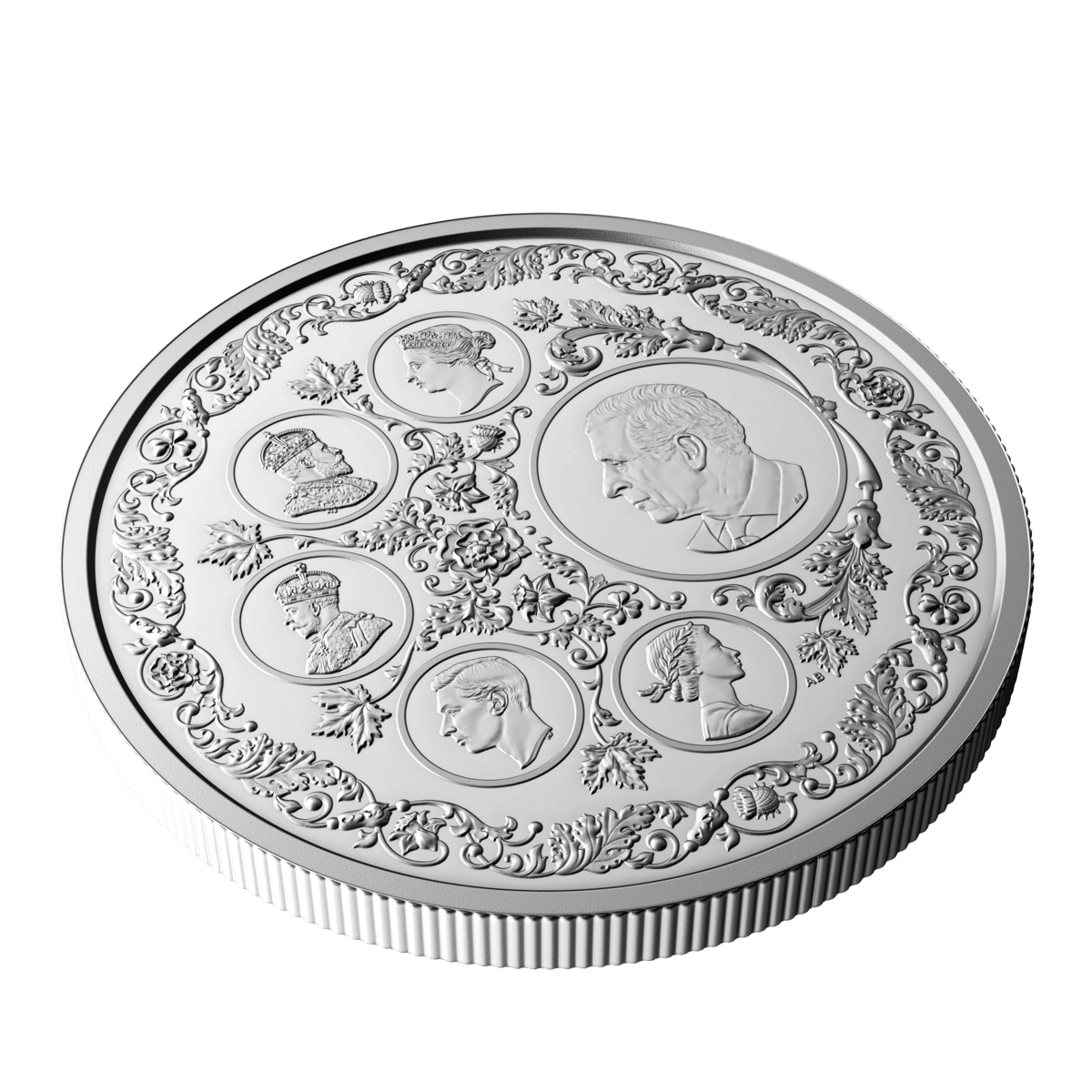 2025 $50 Legacy of the Crown - Pure Silver Coin