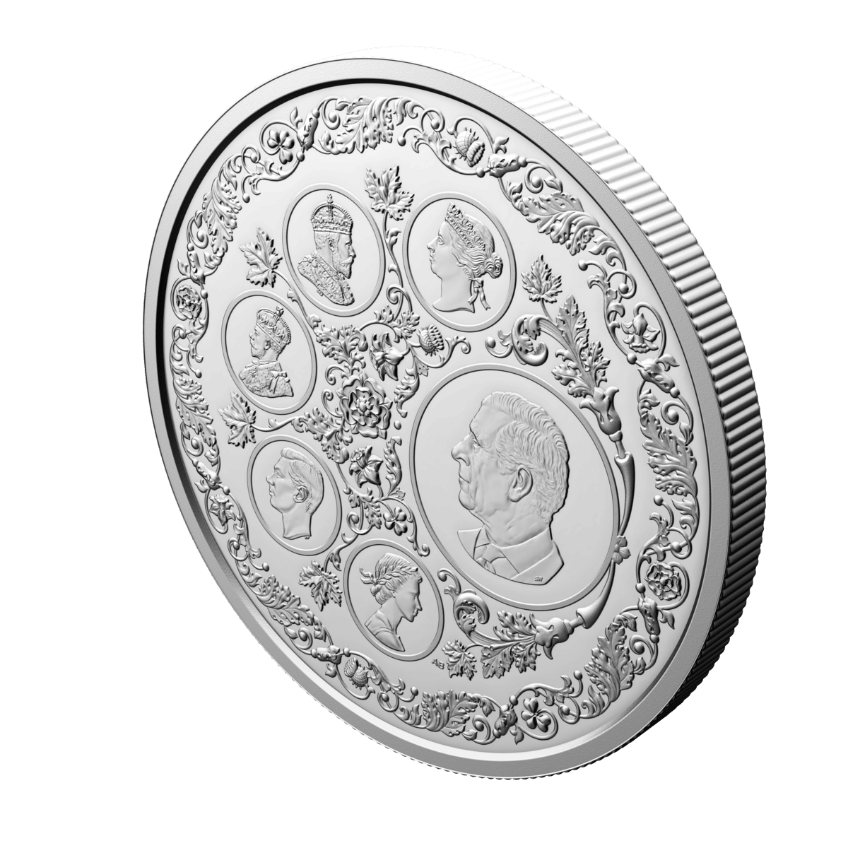 2025 $50 Legacy of the Crown - Pure Silver Coin