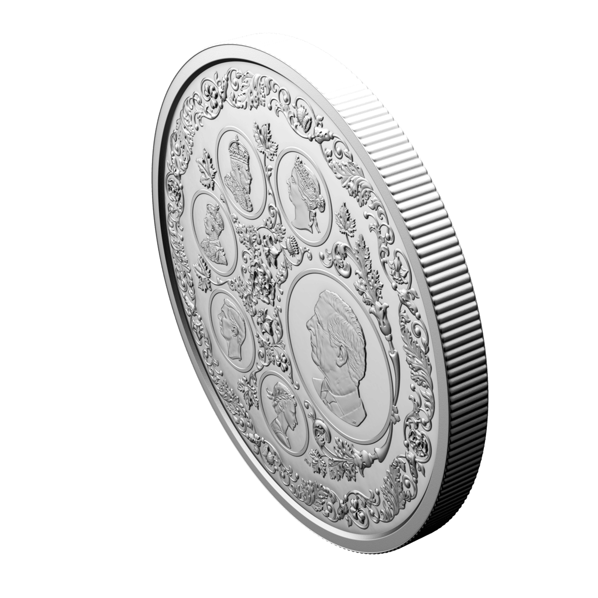 2025 $50 Legacy of the Crown - Pure Silver Coin