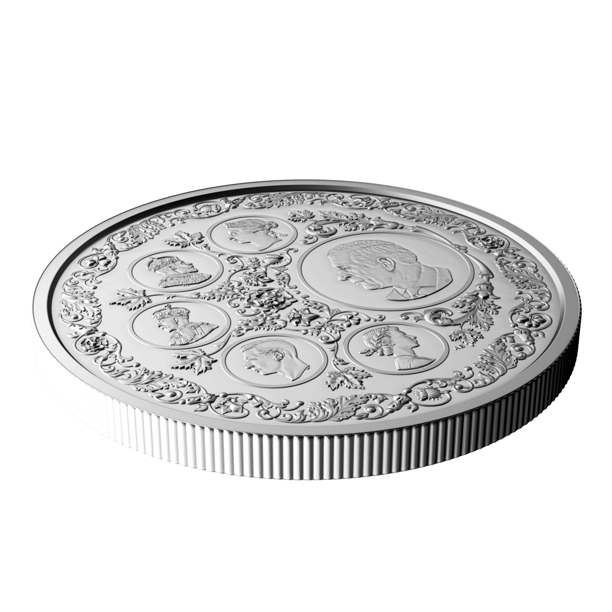 2025 $50 Legacy of the Crown - Pure Silver Coin