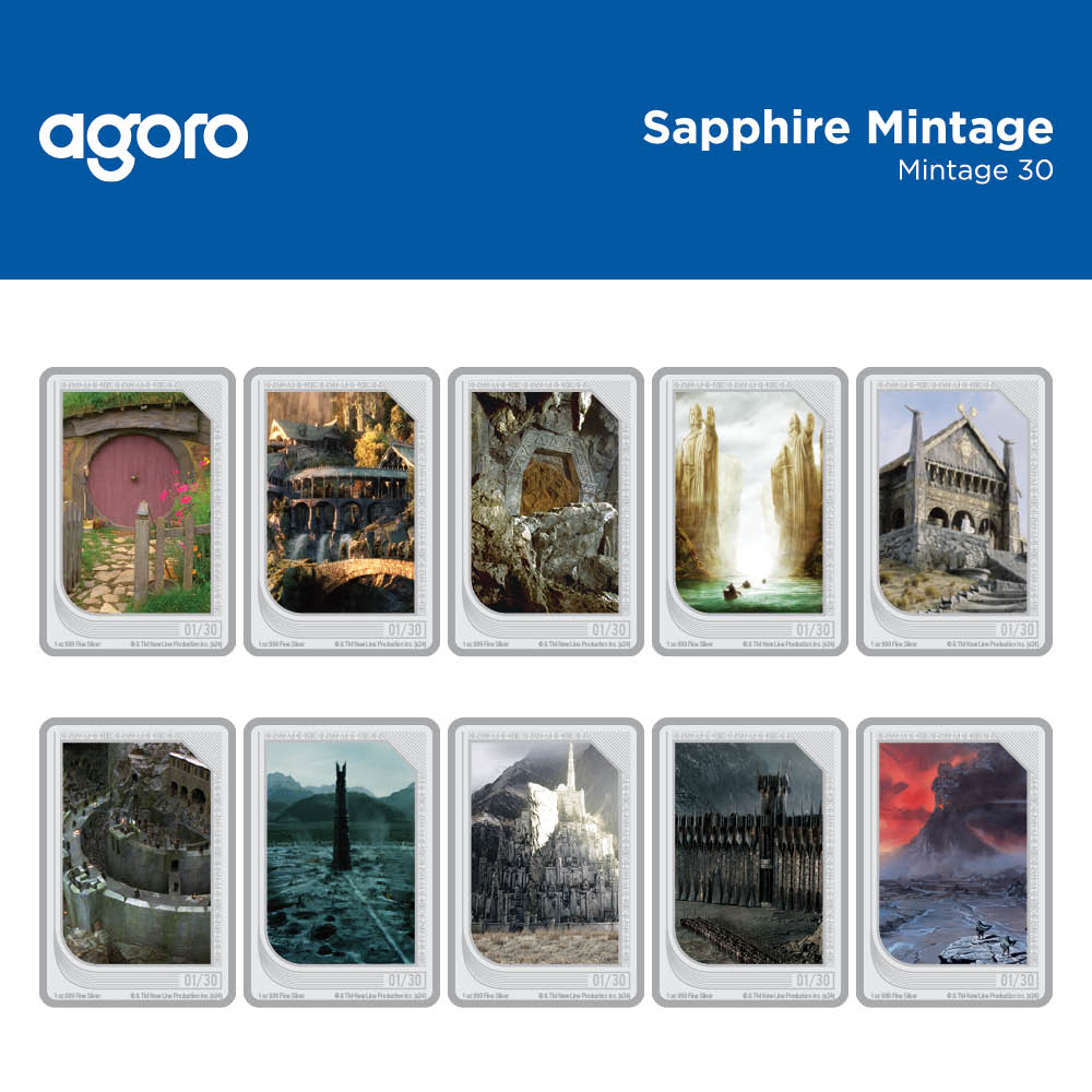 2024 $2 Lord of the Rings - Pure Silver Trading Coins