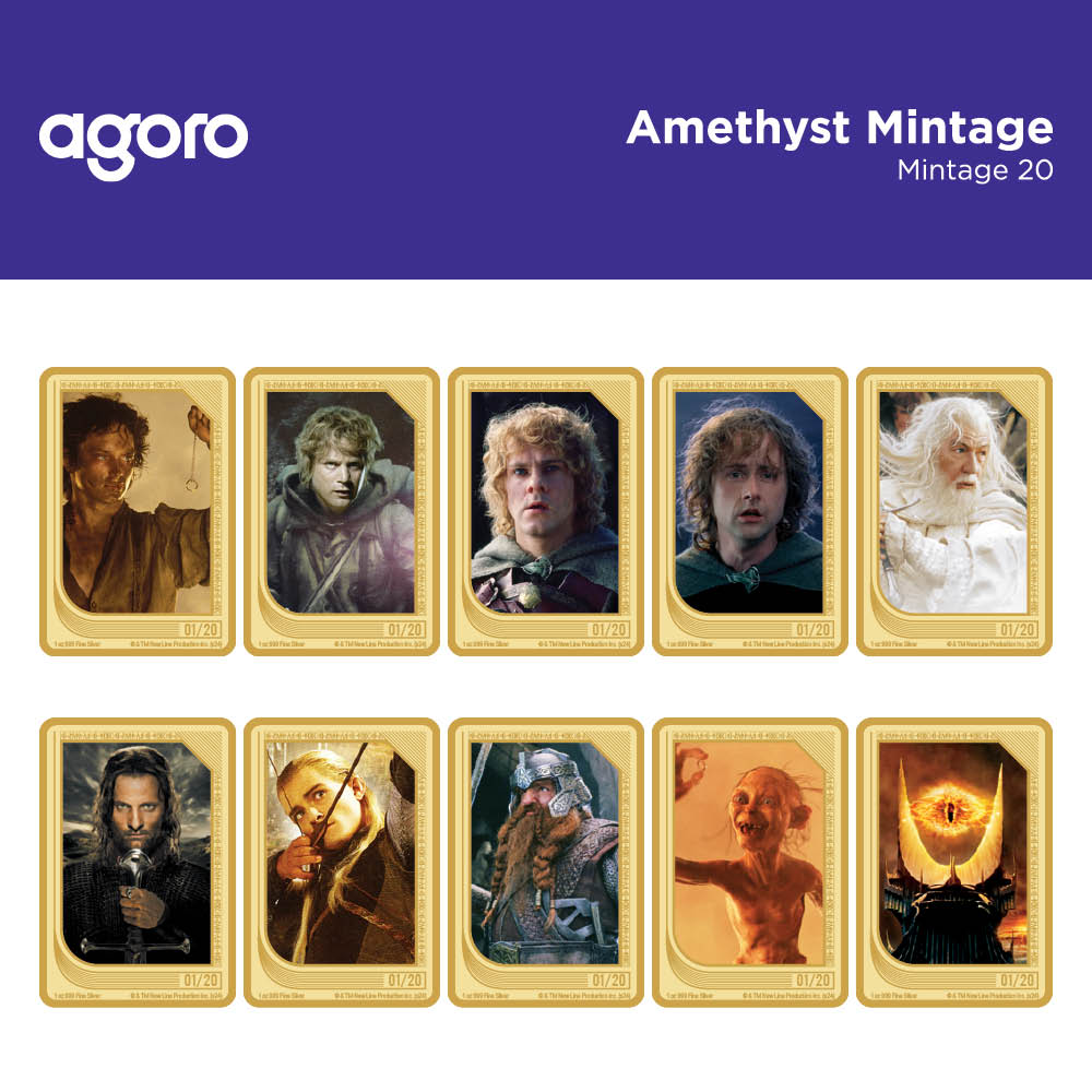 2024 $2 Lord of the Rings - Pure Silver Trading Coins