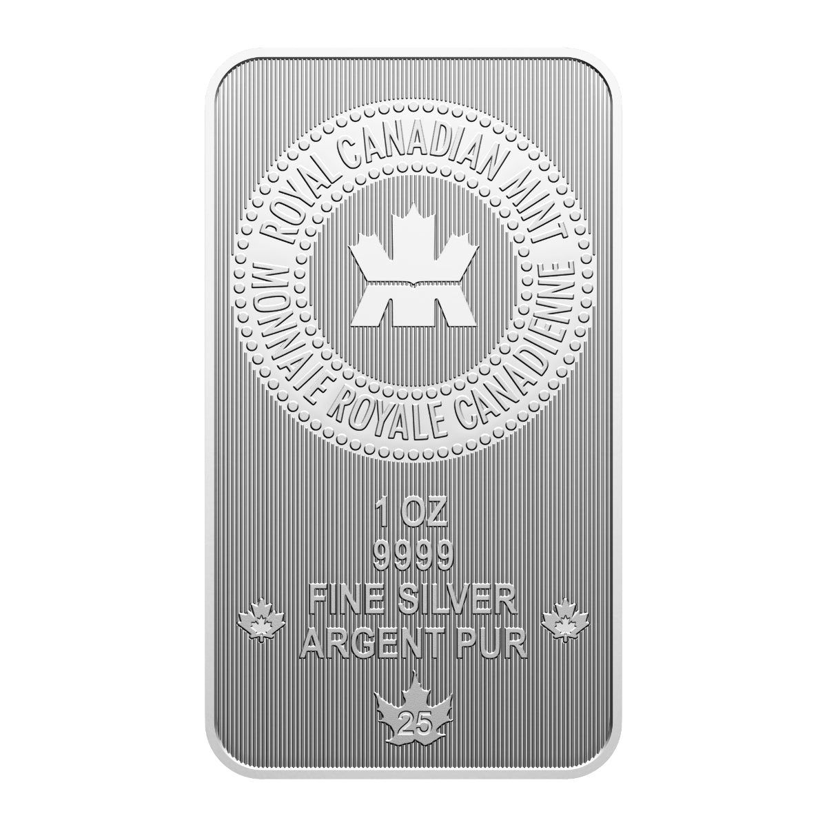 2025 1 oz Pure Silver Bar in Proudly Canadian Packaging - Premium Bullion
