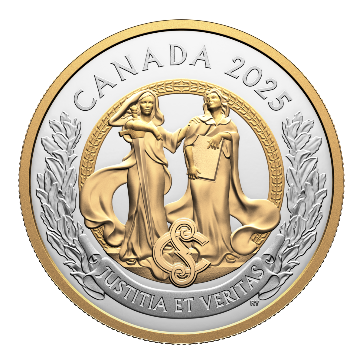 2025 $20 Allegories of Justice and Truth - Pure Silver Coin