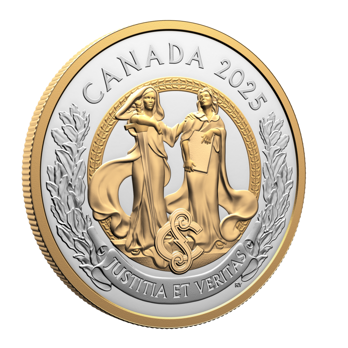 2025 $20 Allegories of Justice and Truth - Pure Silver Coin