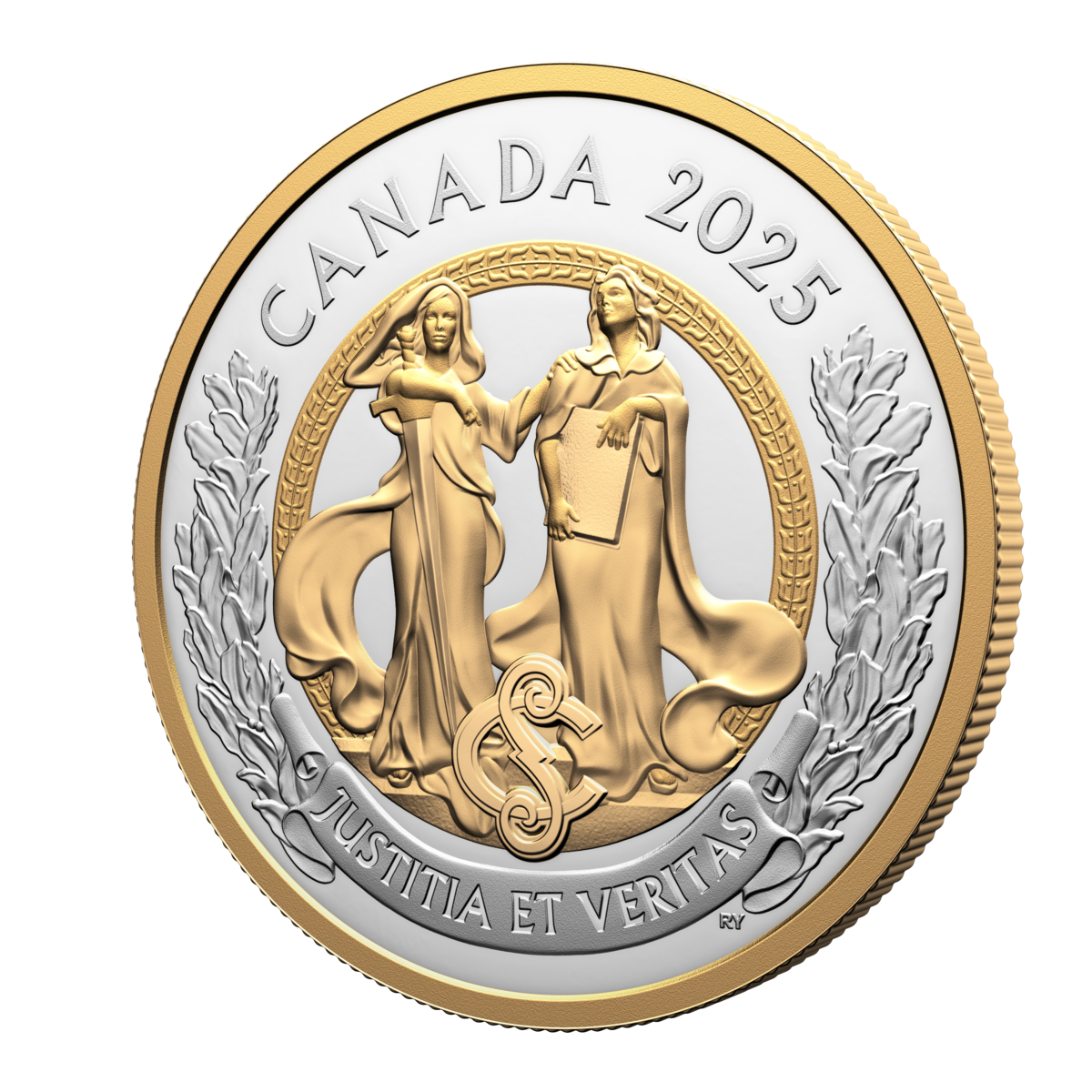 2025 $20 Allegories of Justice and Truth - Pure Silver Coin