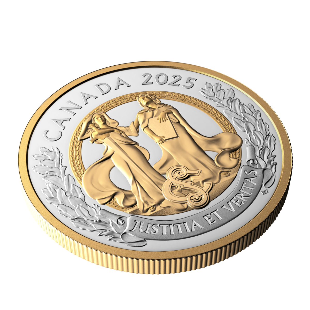 2025 $20 Allegories of Justice and Truth - Pure Silver Coin