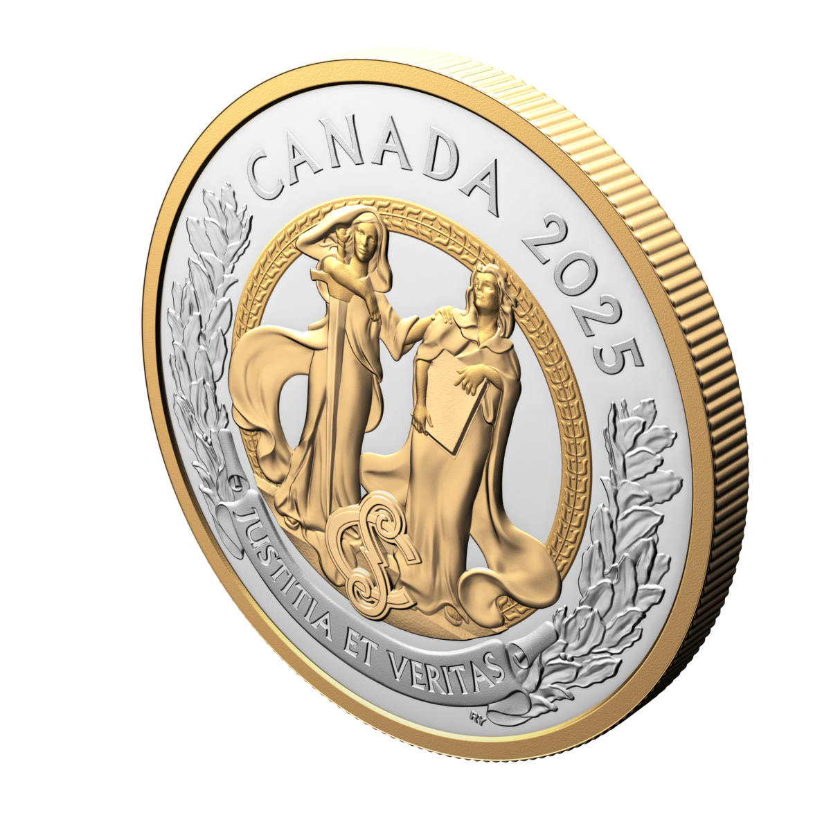 2025 $20 Allegories of Justice and Truth - Pure Silver Coin