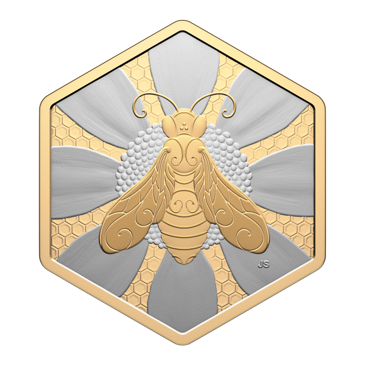 2025 $20 Nature's Delight: The Honey Bee - Pure Silver Coin