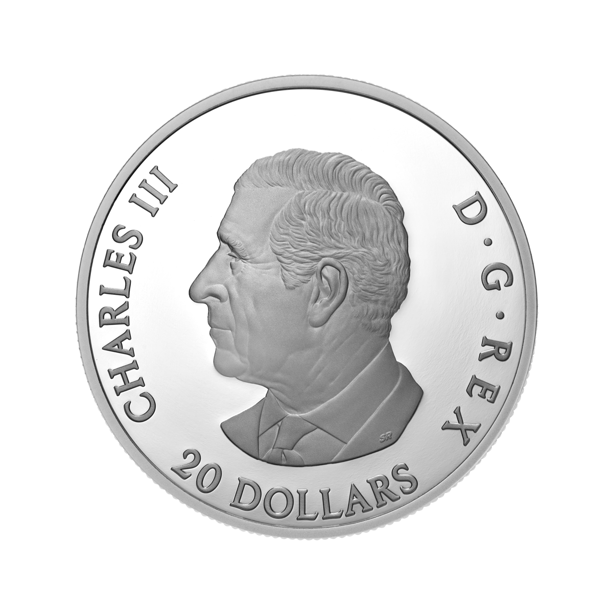 2025 $20 Moon Sky: Raven - Pure Silver Coin