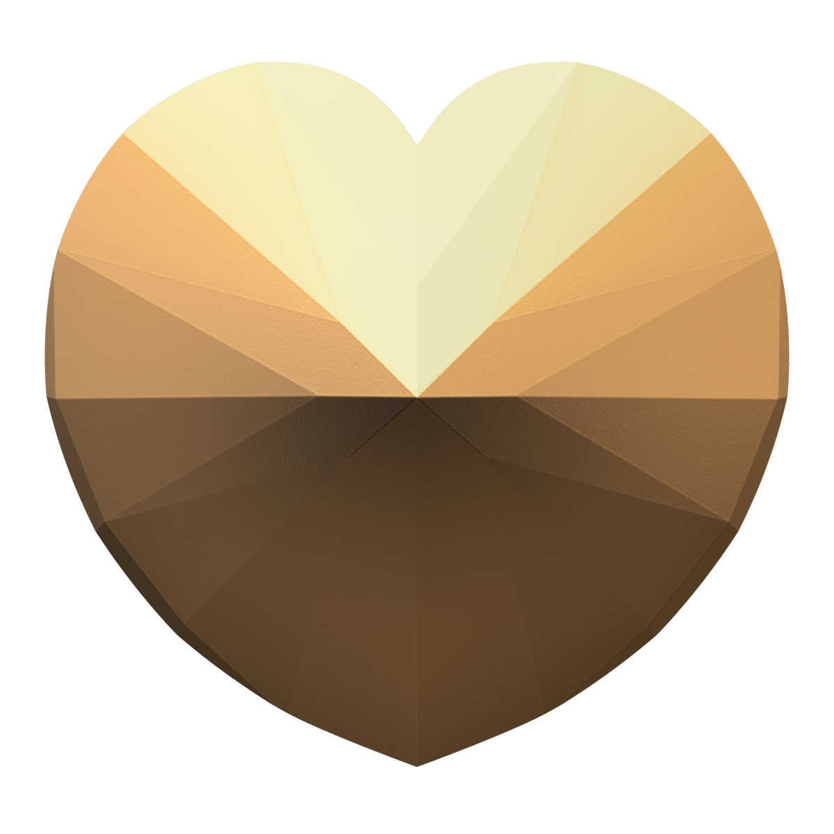 2025 $500 Heart Diamond - Pure Gold Diamond-Shaped Coin