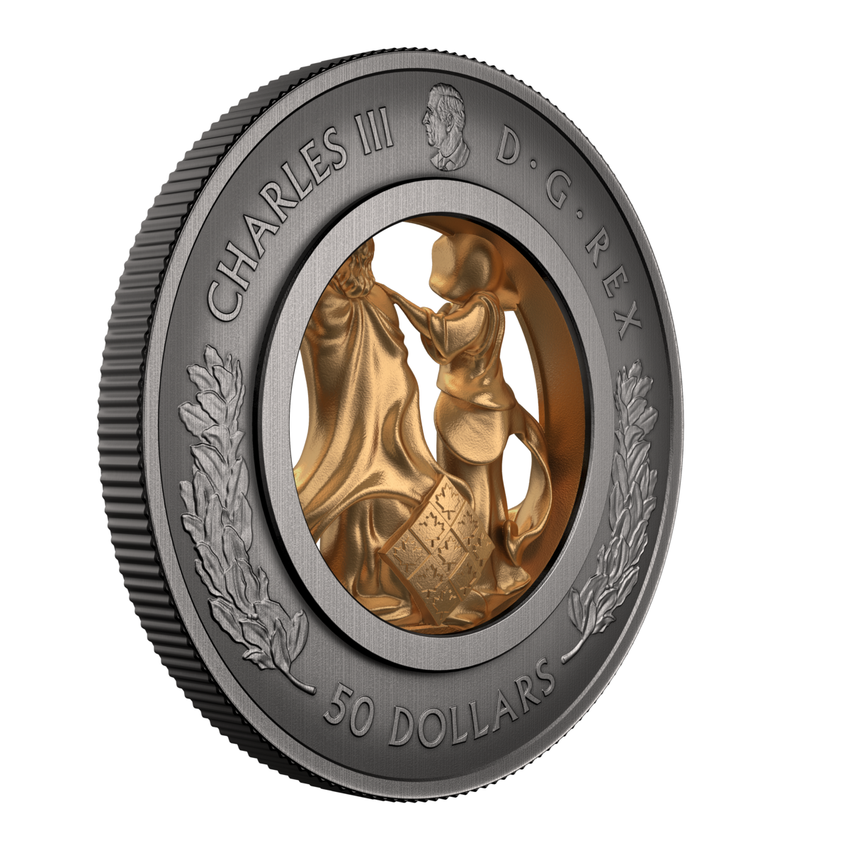 2025 $50 Allegories of Justice and Truth - Pure Silver Coin