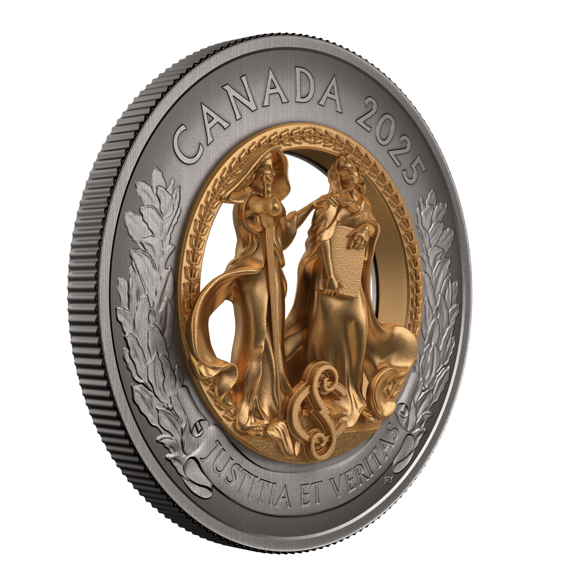 2025 $50 Allegories of Justice and Truth - Pure Silver Coin