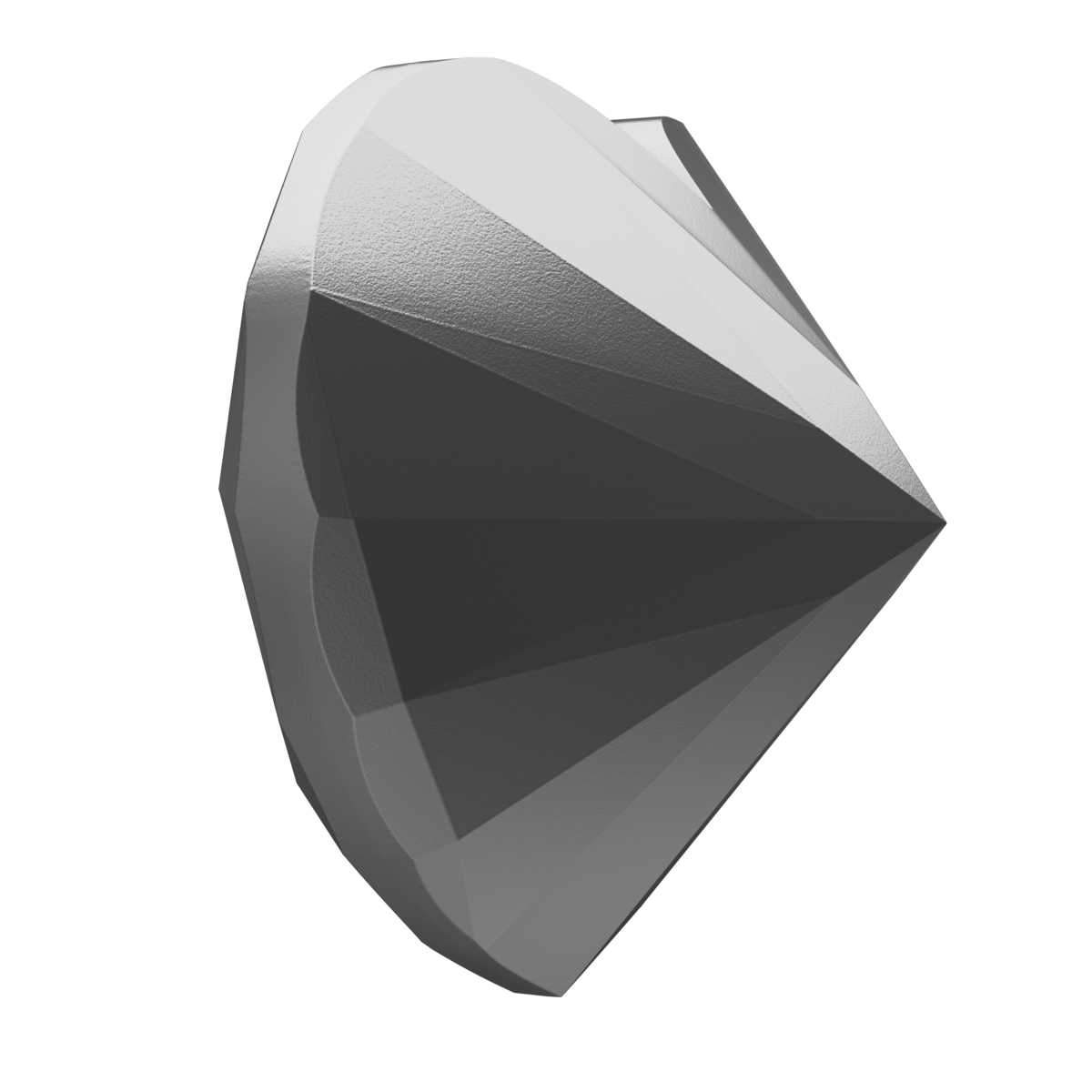 2025 $50 Heart Diamond - Pure Silver Diamond-Shaped Coin