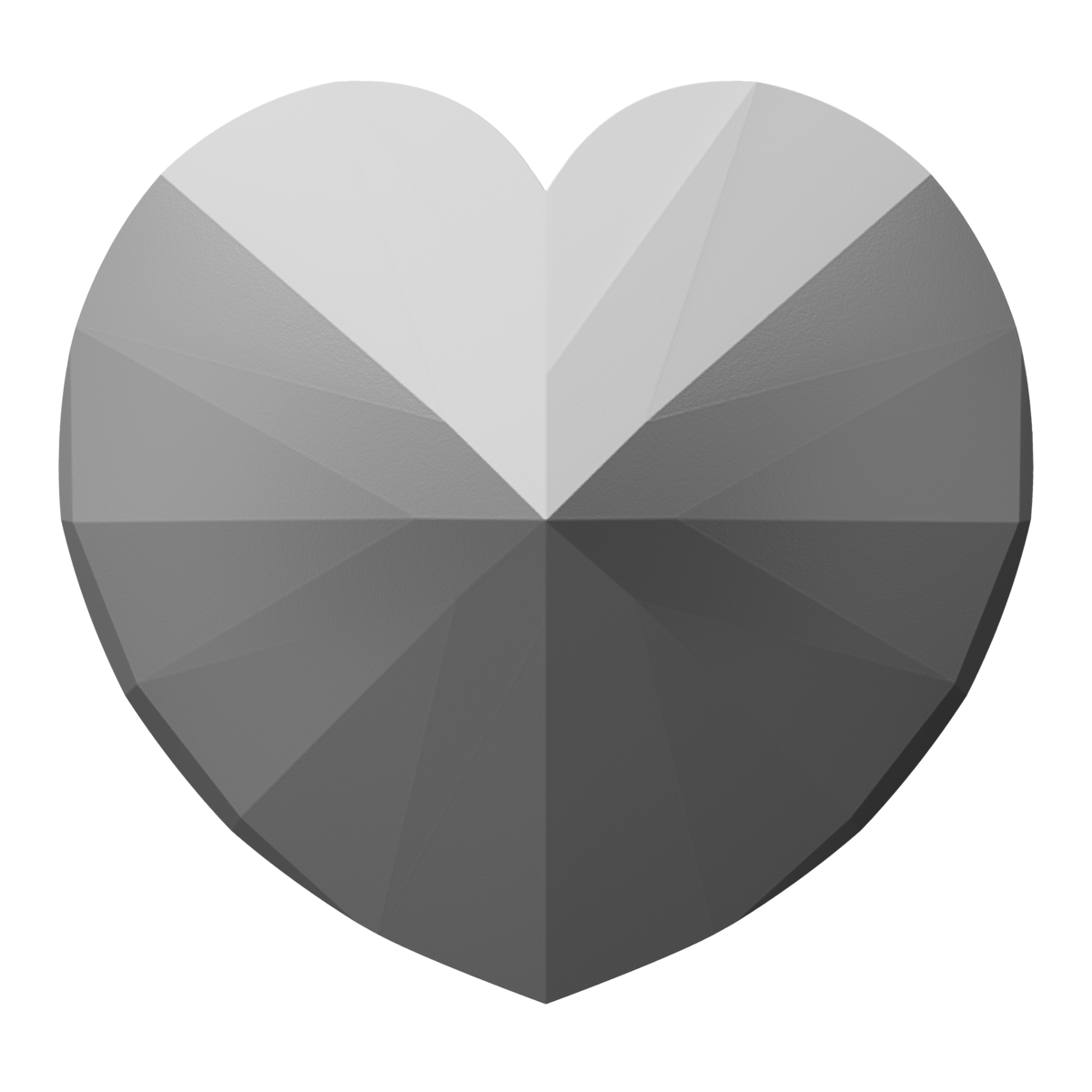 2025 $50 Heart Diamond - Pure Silver Diamond-Shaped Coin