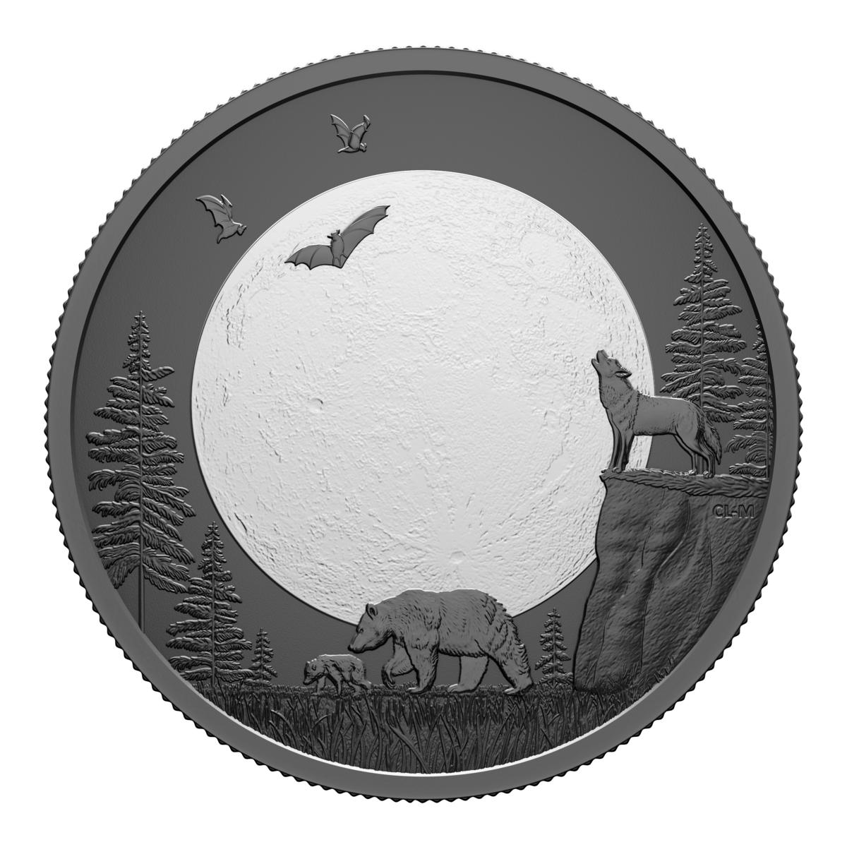 2025 Moon Phases - Pure Silver Puzzle Coin Set