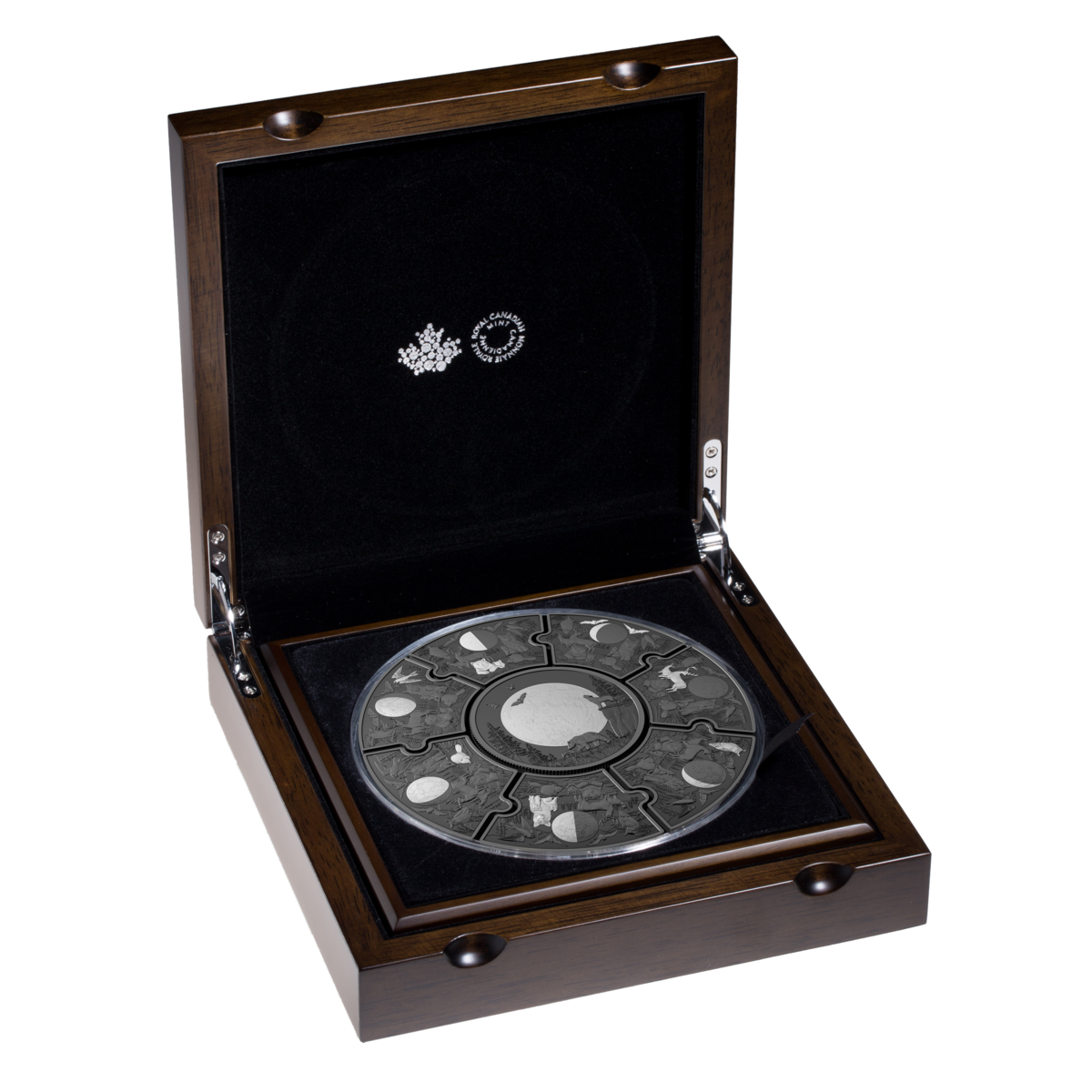 2025 Moon Phases - Pure Silver Puzzle Coin Set