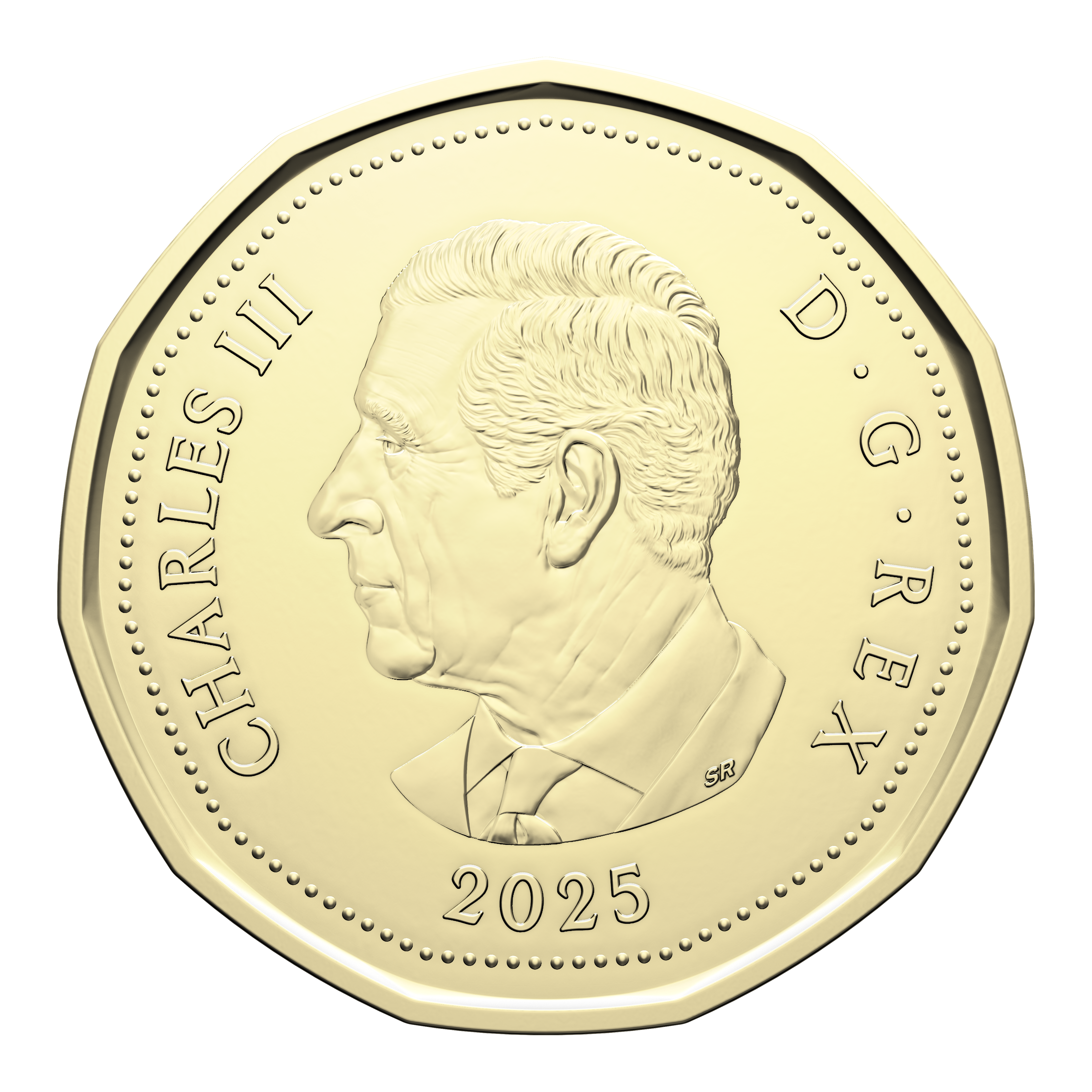 2025 $1 Supreme Court of Canada 150th Anniversary Special Wrap Roll (Colourized)