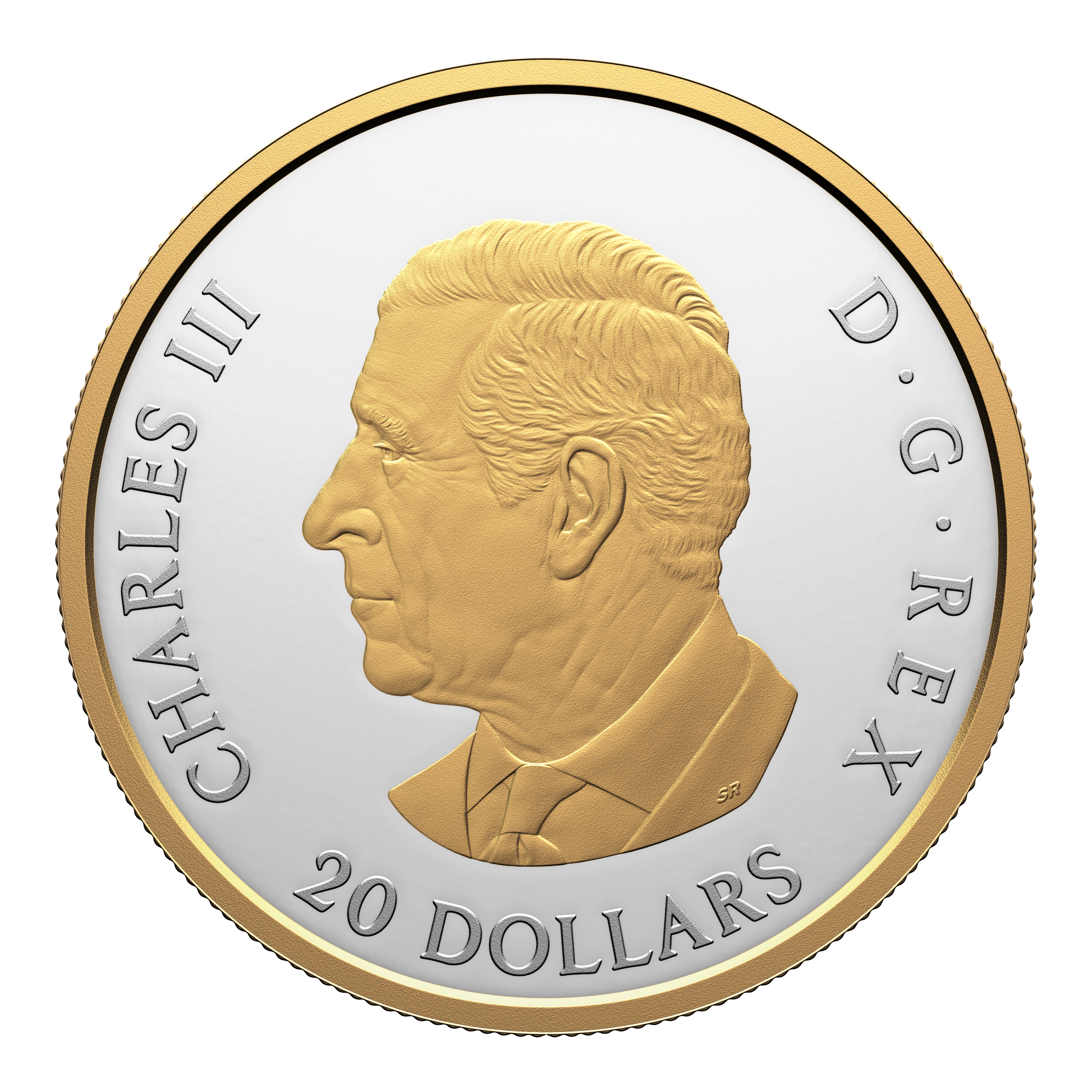 2025 $20 Animal Portraits: Polar Bear - Pure Silver Coin