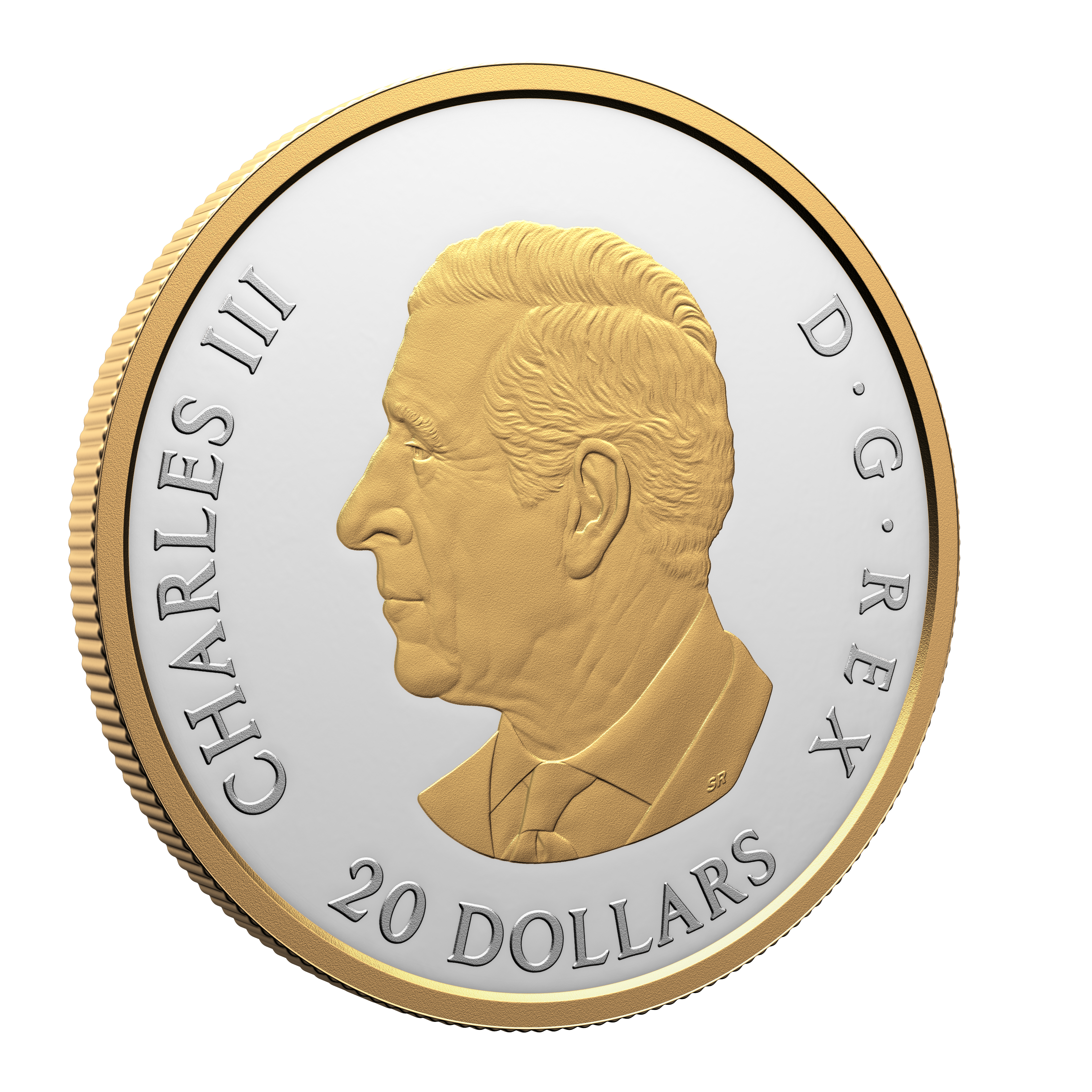 2025 $20 Animal Portraits: Polar Bear - Pure Silver Coin