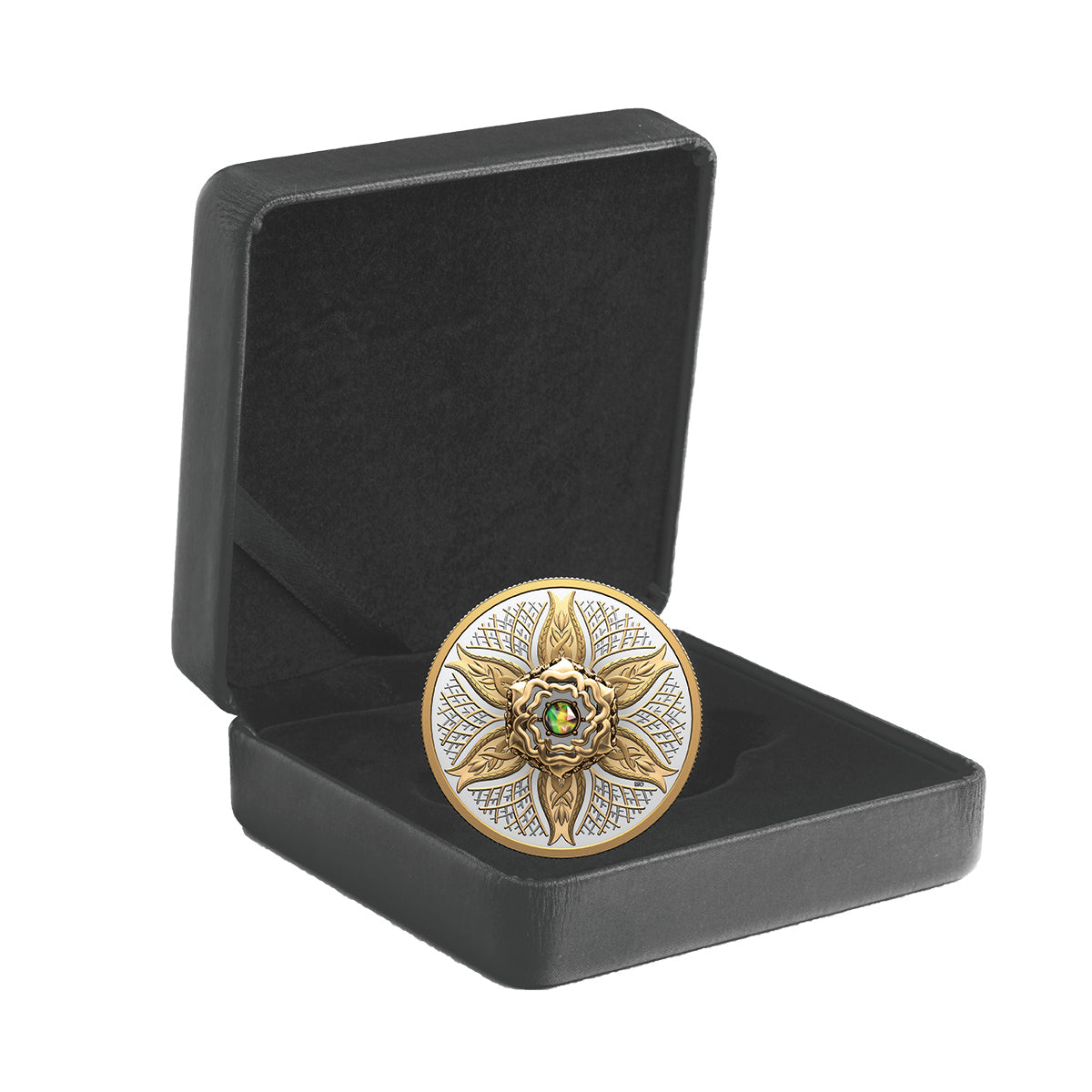 2025 $20 Dancing Ammolite: Elements of Nature Earth - Pure Silver Coin