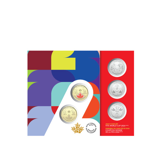 2026 FIFA World Cup 2026TM/MC - 5-Coin Set