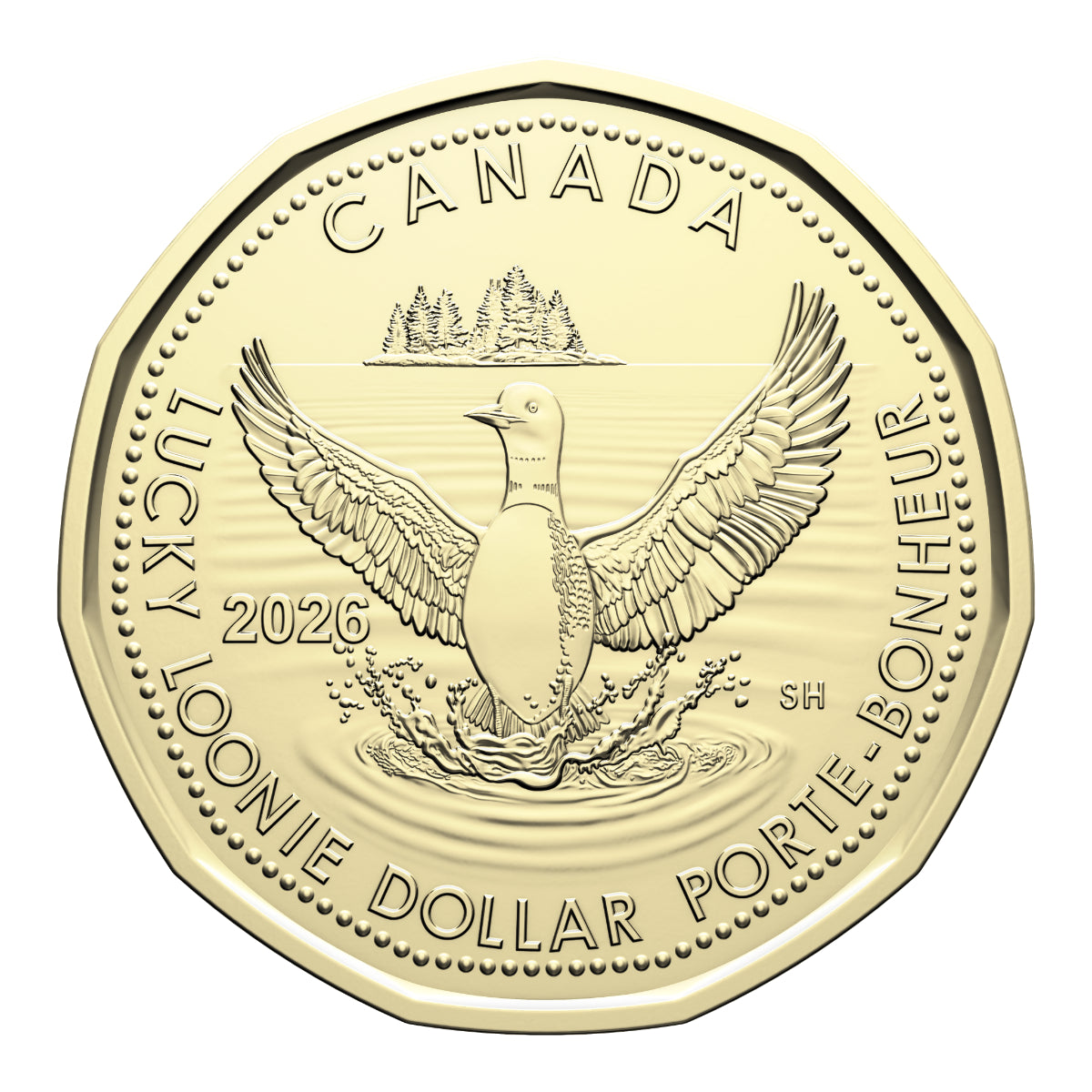 2026 $1 Collector's Edition Non-Circulation: Lucky Loonie - Special Wrap Roll