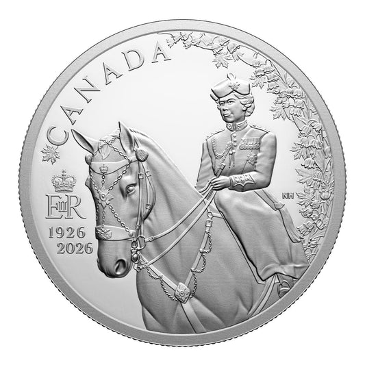 2026 100th Anniversary of the Birth of Queen Elizabeth II - Pure Silver Set