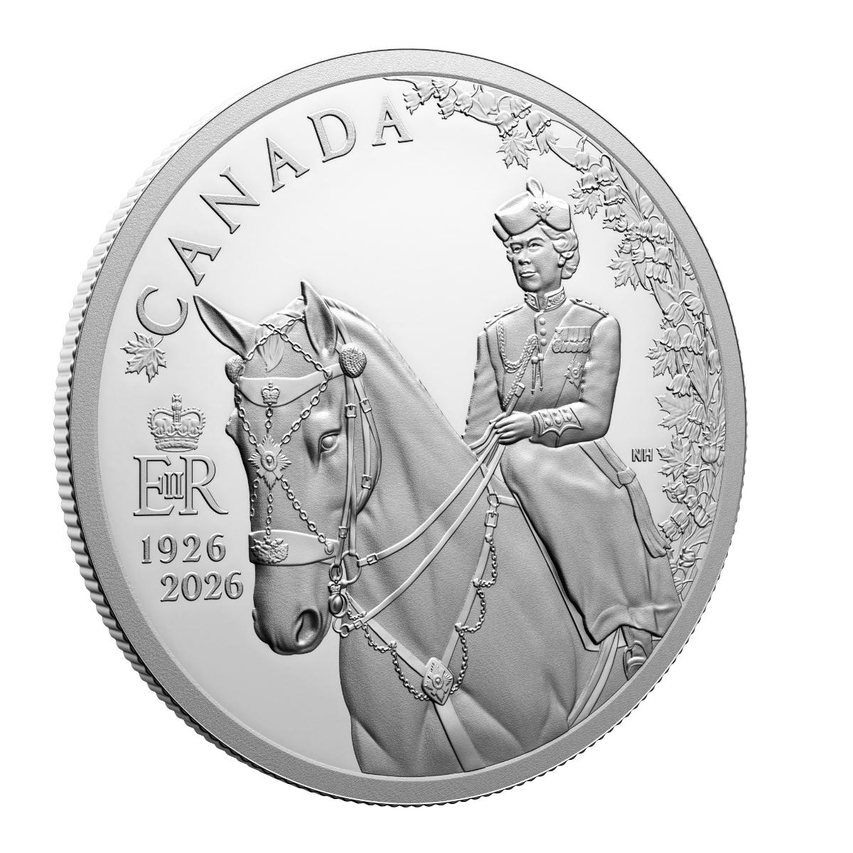 2026 100th Anniversary of the Birth of Queen Elizabeth II - Pure Silver Set