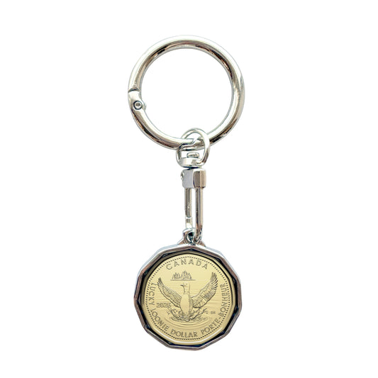 2026 $1 Lucky Loonie in Keychain