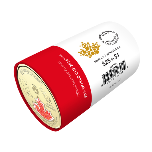 2026 $1 FIFA World Cup 2026TM/MC - Special Wrap Roll Box Set
