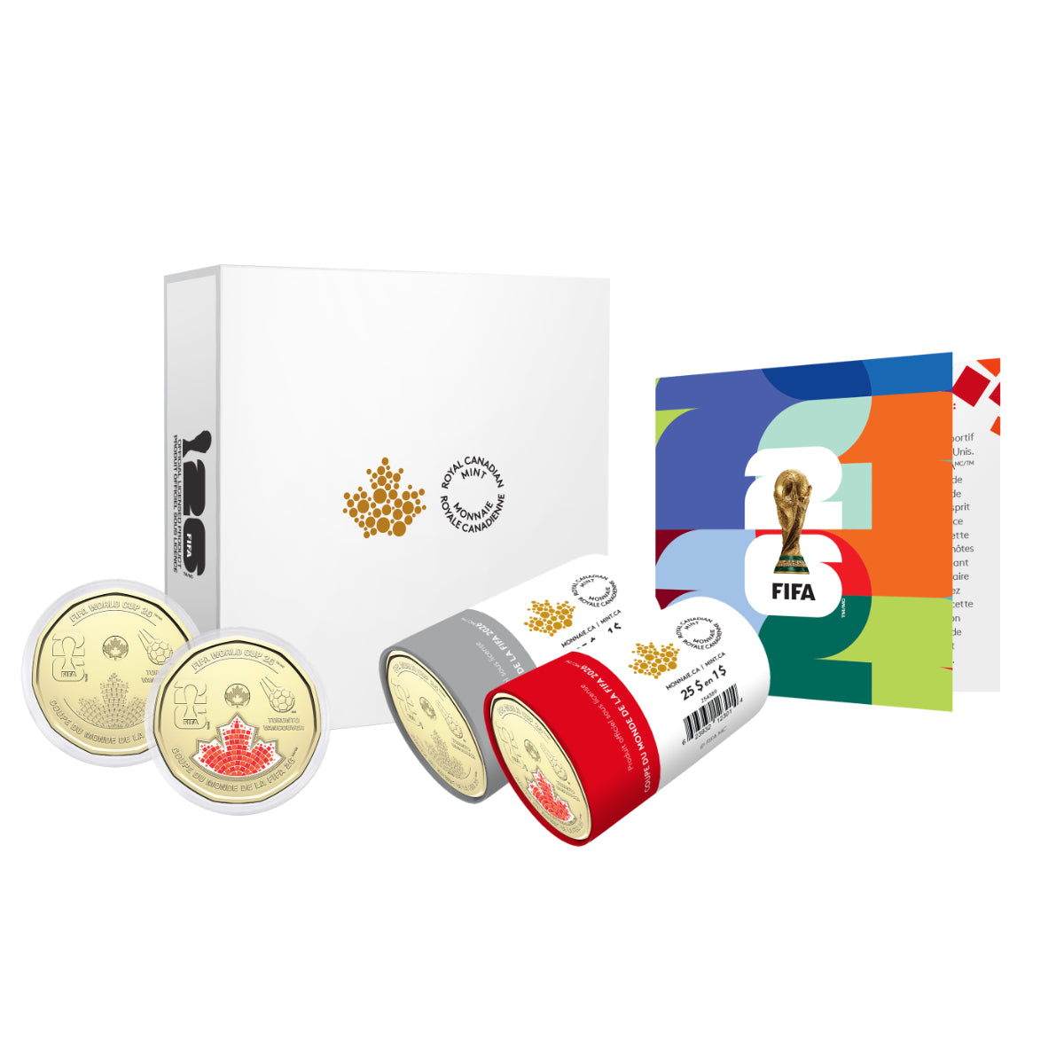 2026 $1 FIFA World Cup 2026TM/MC - Special Wrap Roll Box Set