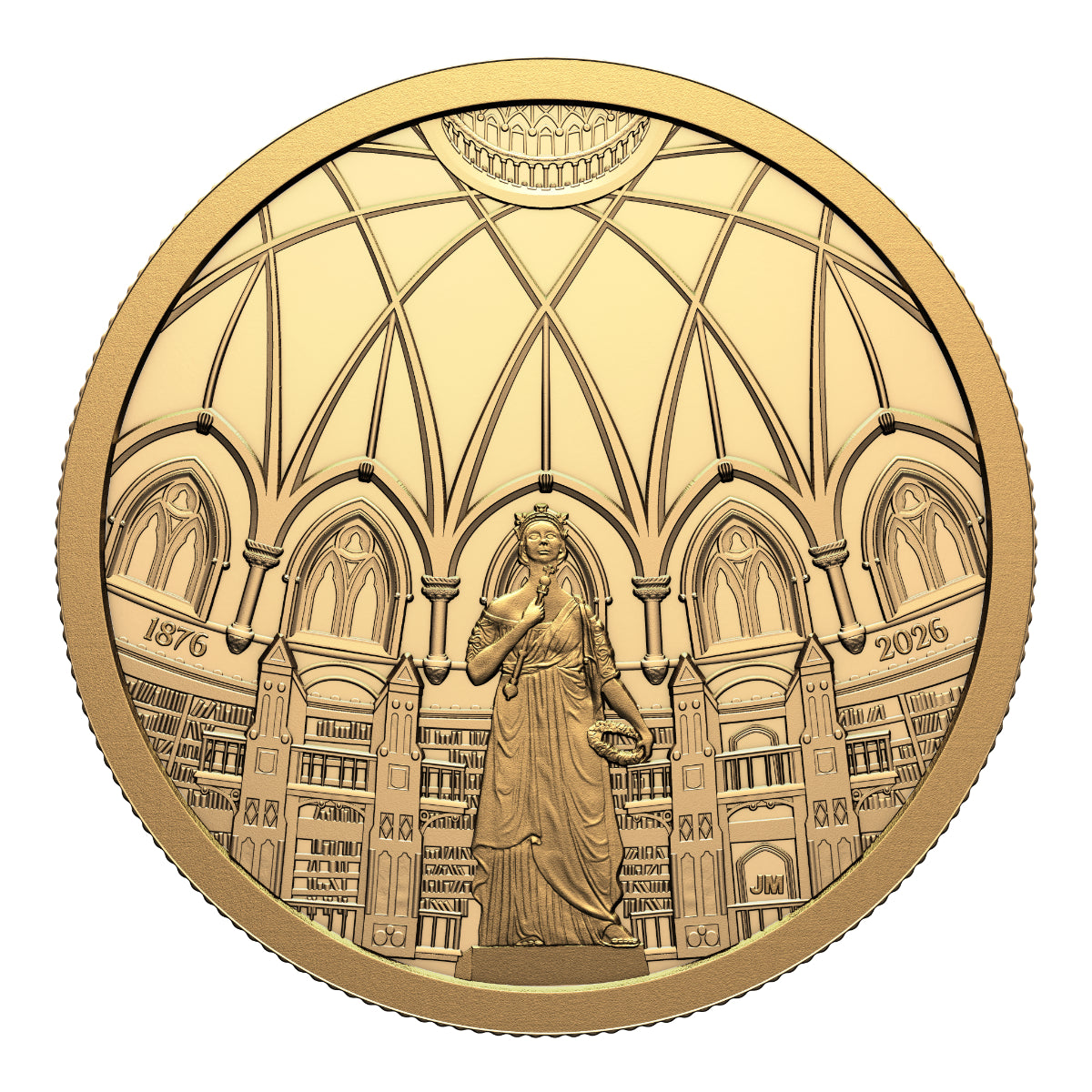 2026 $200 150th Anniversary of The Library of Parliament - Pure Gold Coin