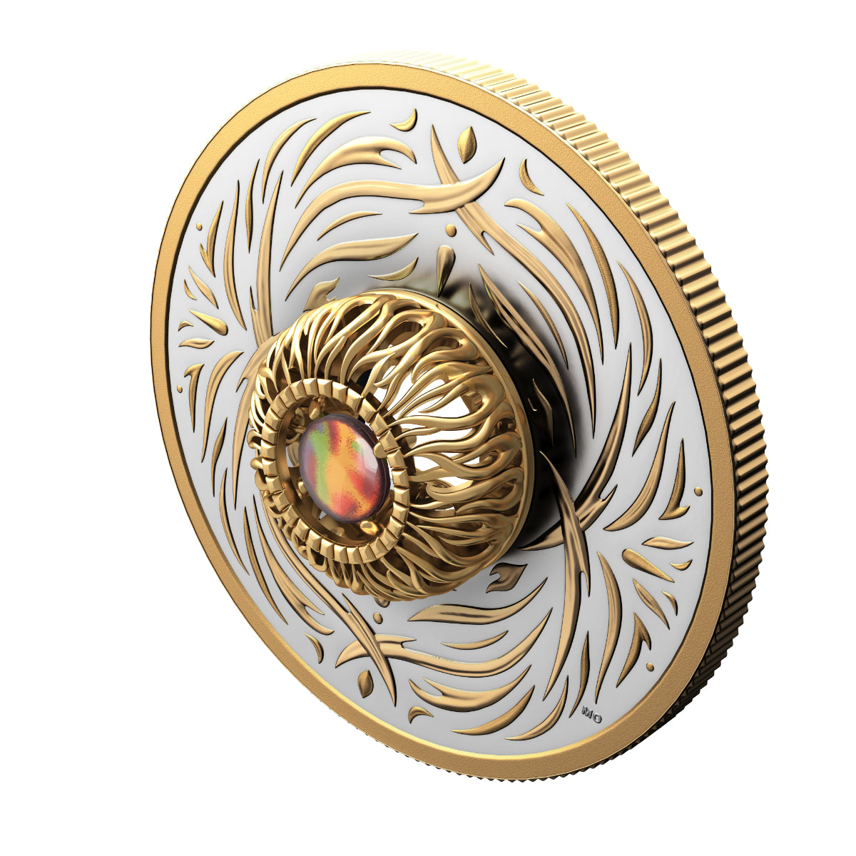 2026 $20 Dancing Ammolite- Elements of Nature: Fire - Pure Silver Coin