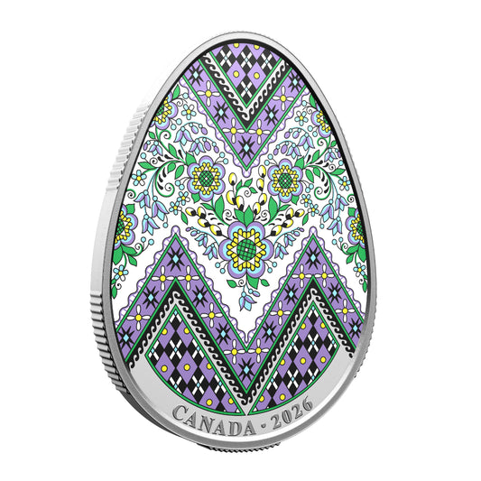 2026 $20 Pysanka - Pure Silver Coin
