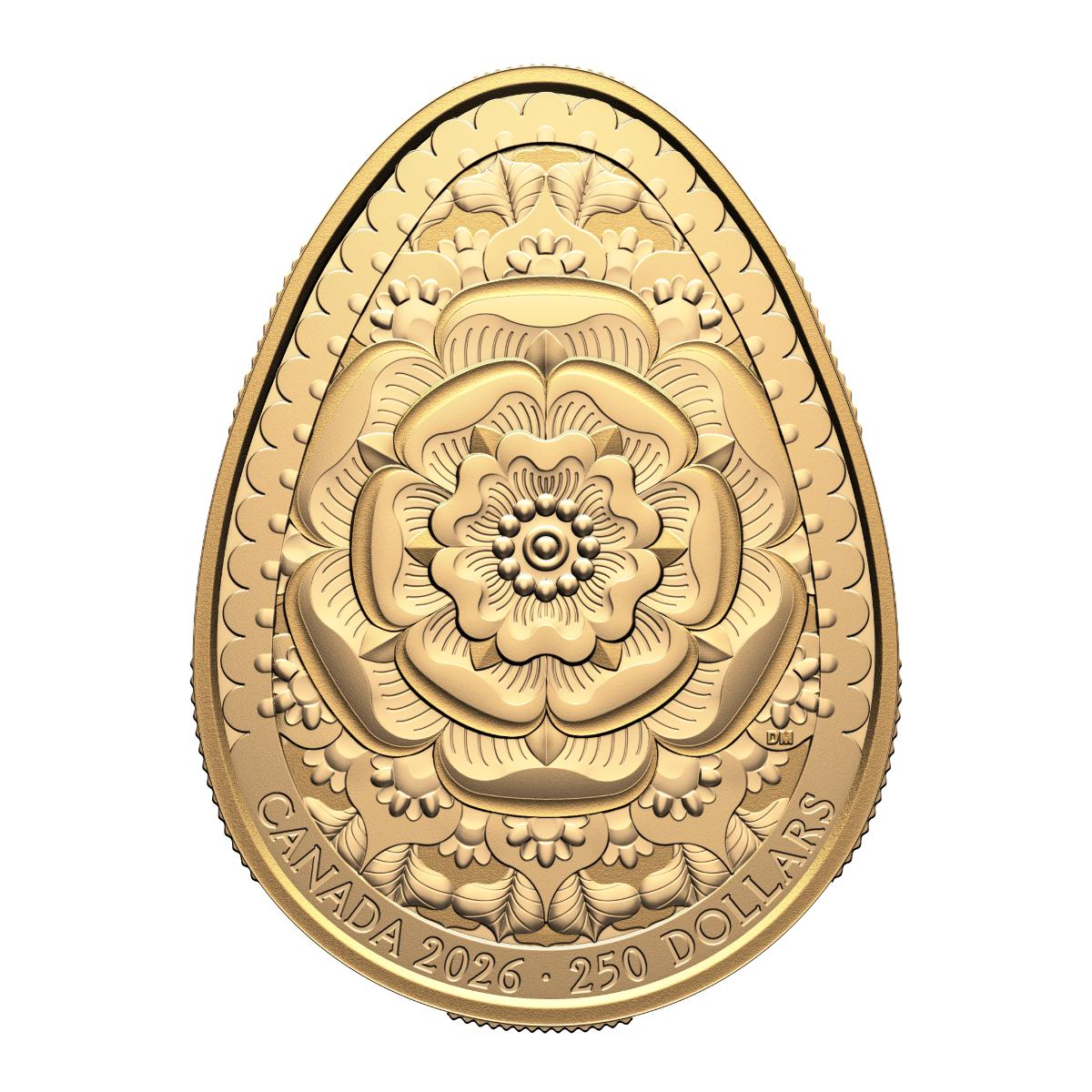 2026 $250 Pysanka - Pure Gold Coin
