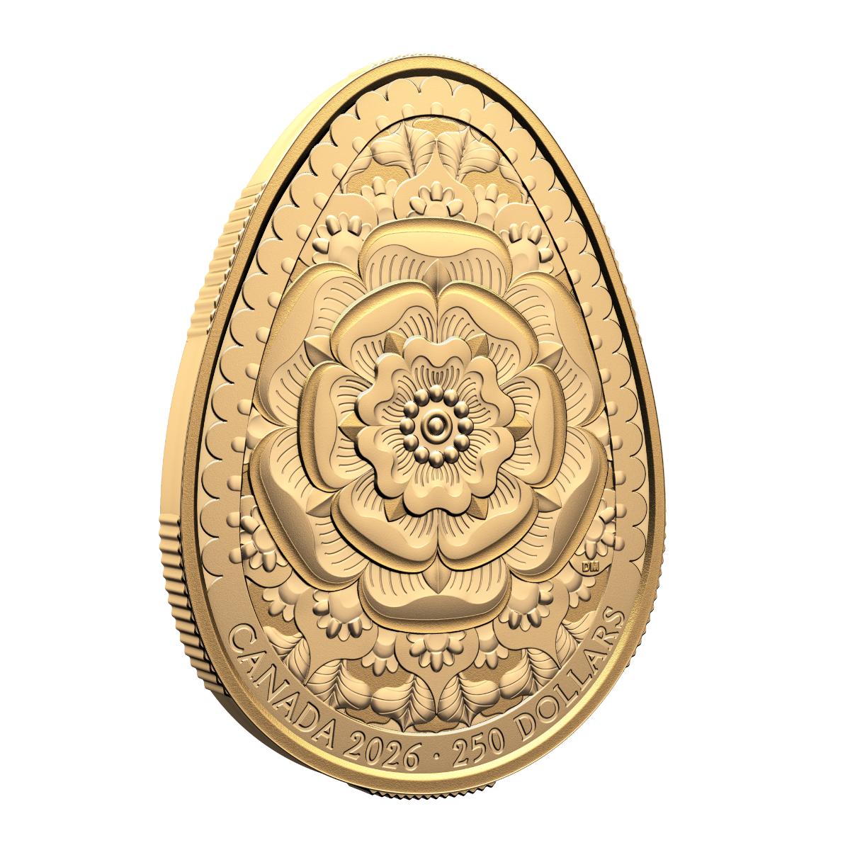 2026 $250 Pysanka - Pure Gold Coin
