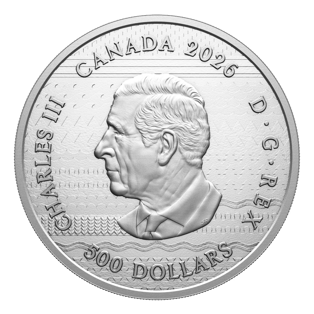 $500 2026 Heraldic Landscape: Animals of Canada - Pure Silver Coin