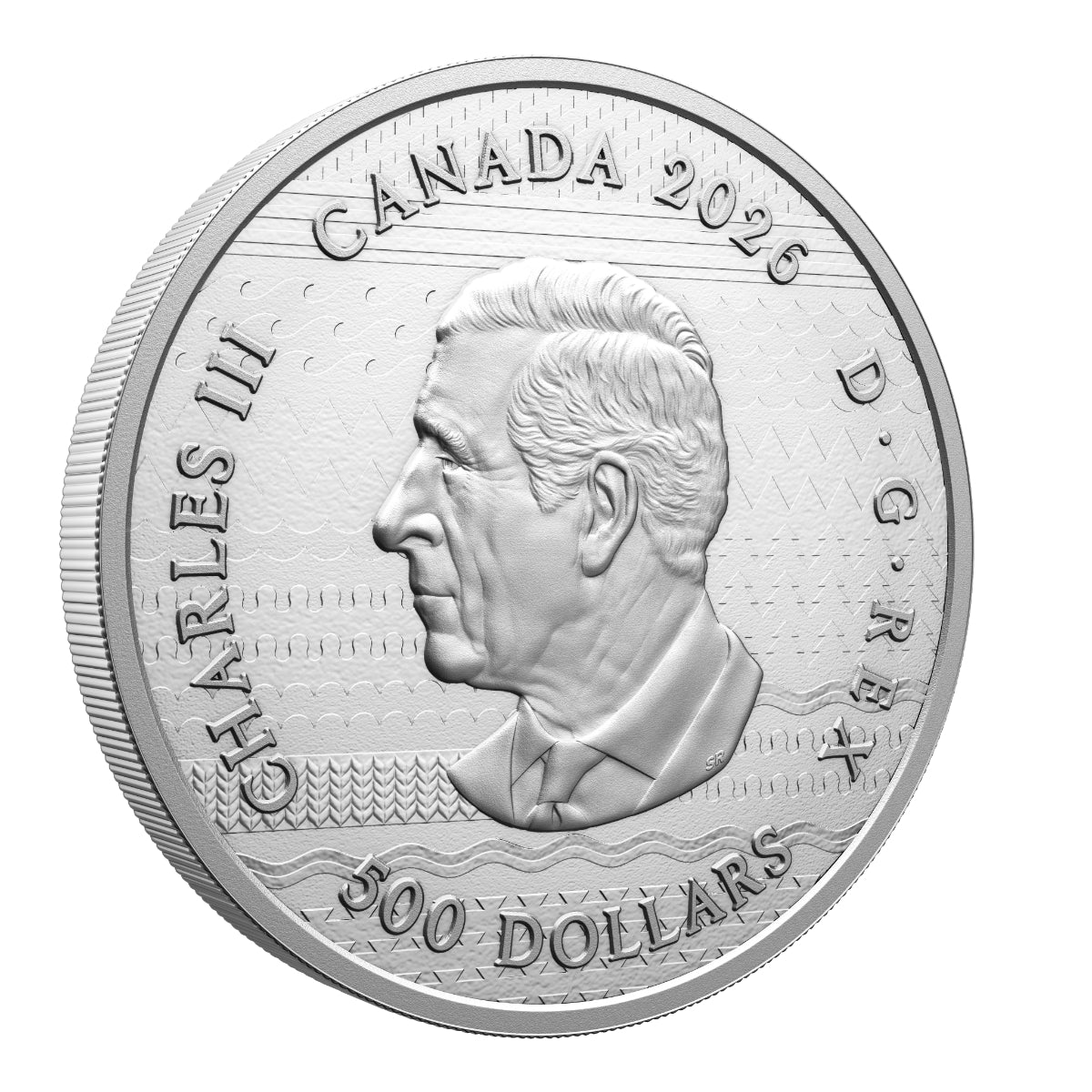 $500 2026 Heraldic Landscape: Animals of Canada - Pure Silver Coin