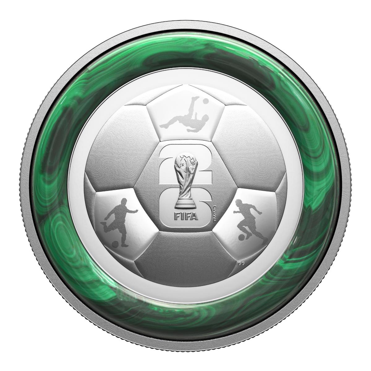 2026 $50 FIFA World Cup 2026<sup>TM/MC</sup>: The Trophy - Pure Silver Coin