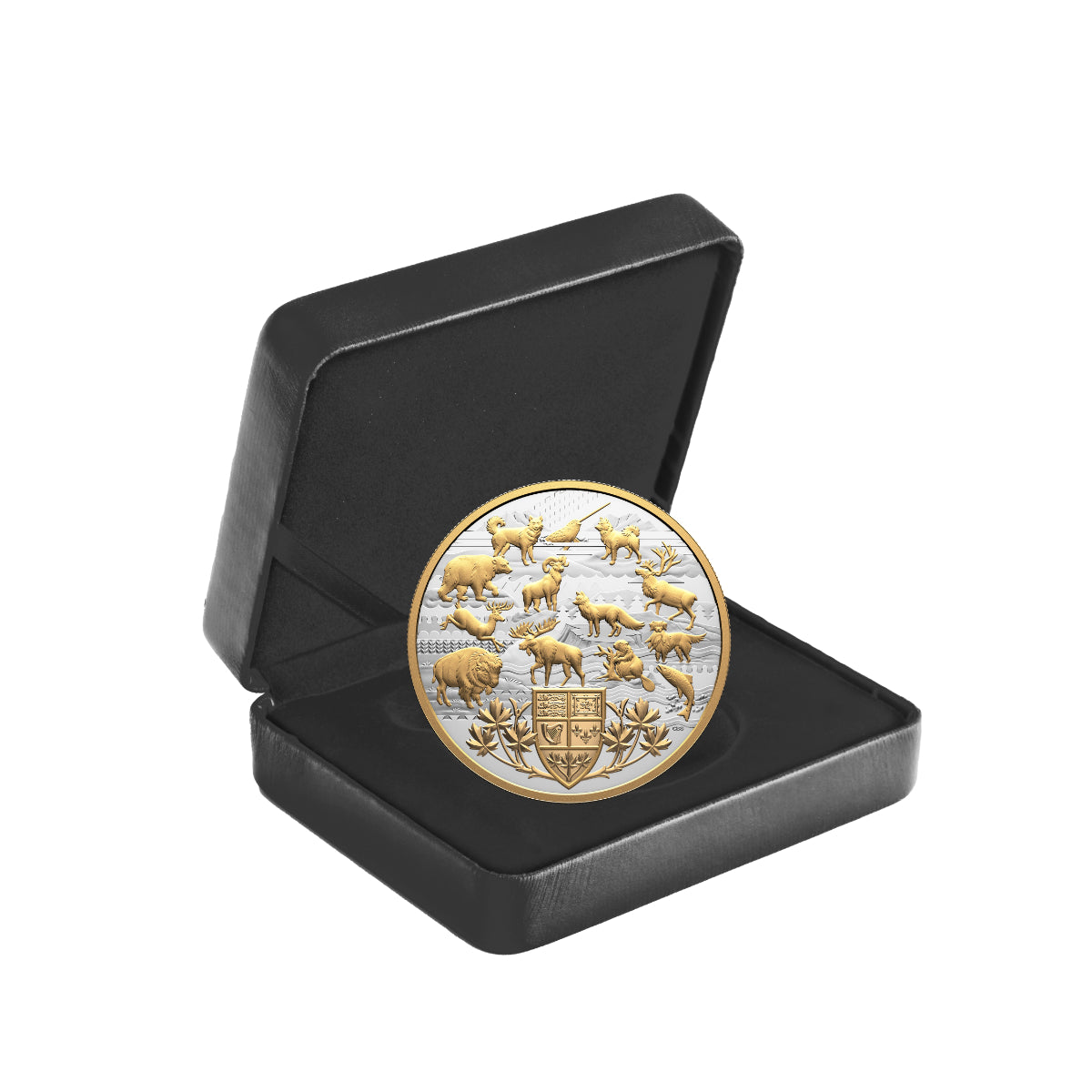 $50 2026 Heraldic Landscape: Animals of Canada - Pure Silver Coin