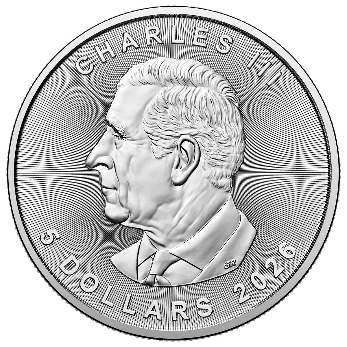 2026 $5 Treasured Silver Maple Leaf: Year of the Horse Privy Mark - Pure Silver Coin